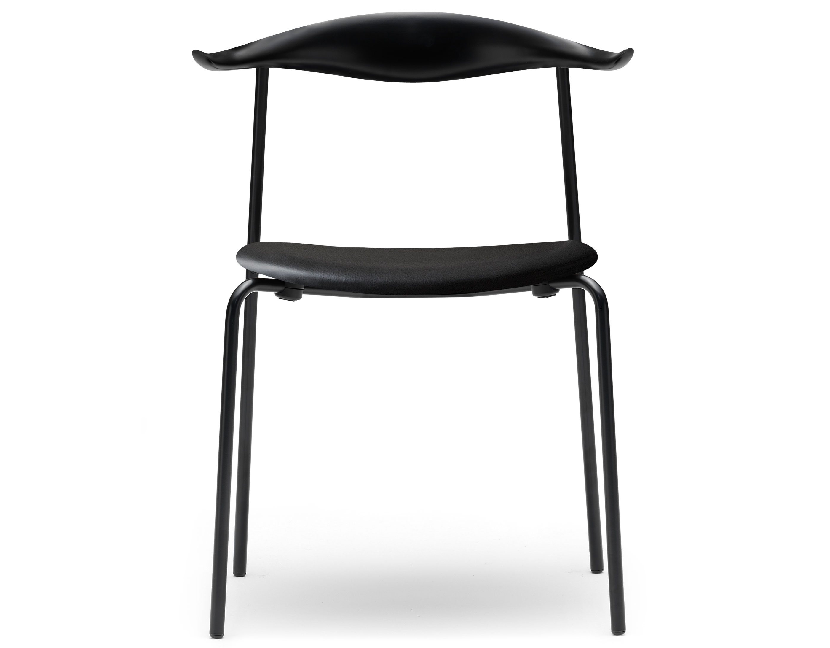 Hans Wegner CH88P Stacking Chair with upholstered seat