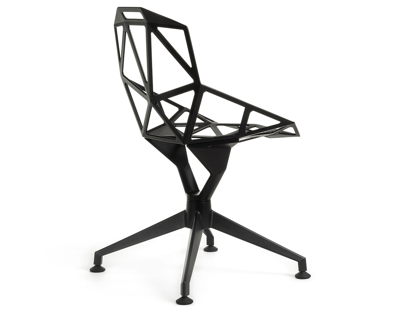 magis chair one with 4 star base