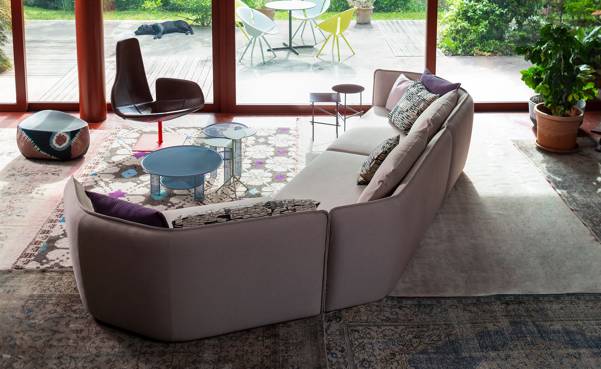 Chamfer 3 Seater Sofa