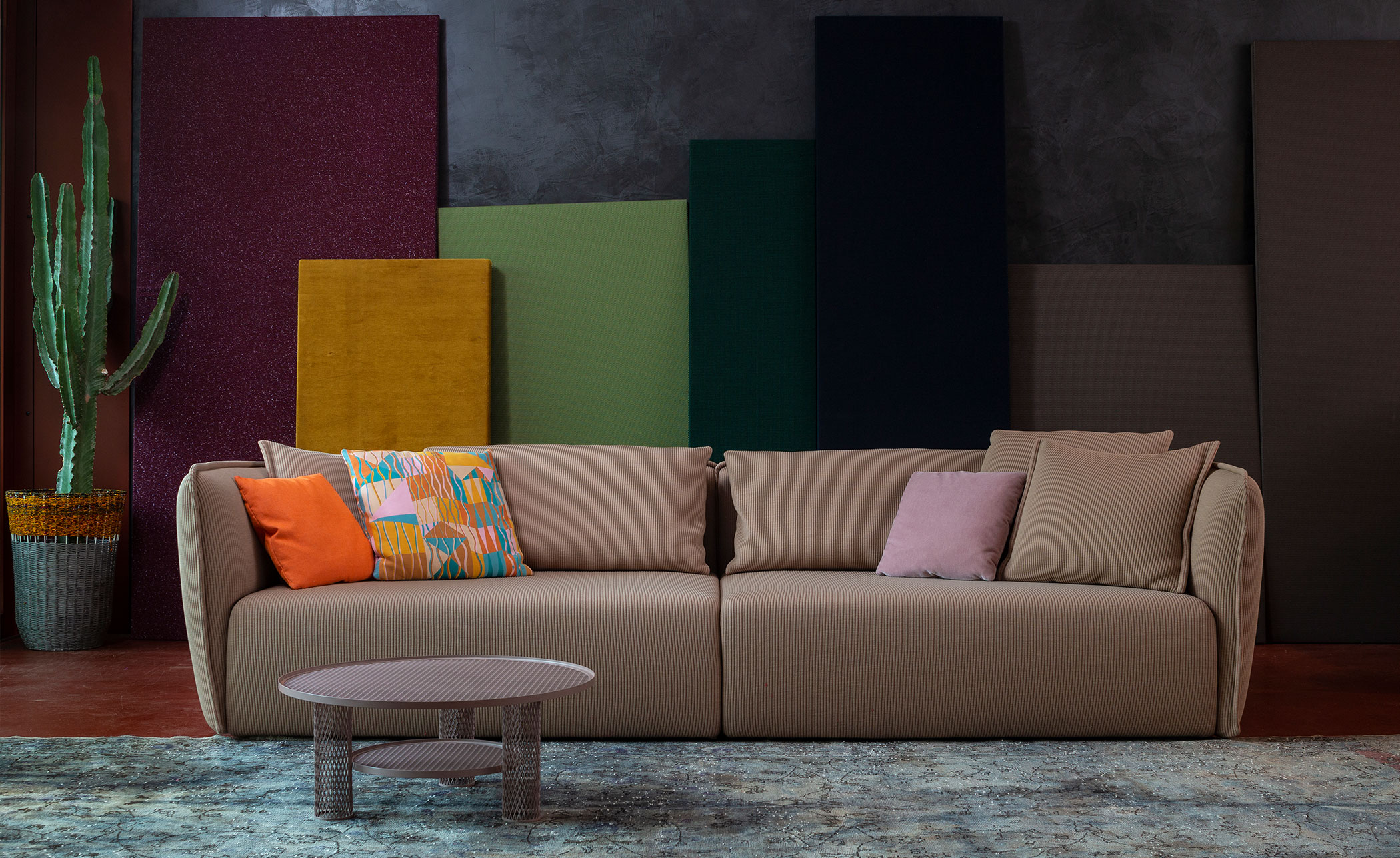 Chamfer 3 Seater Sofa