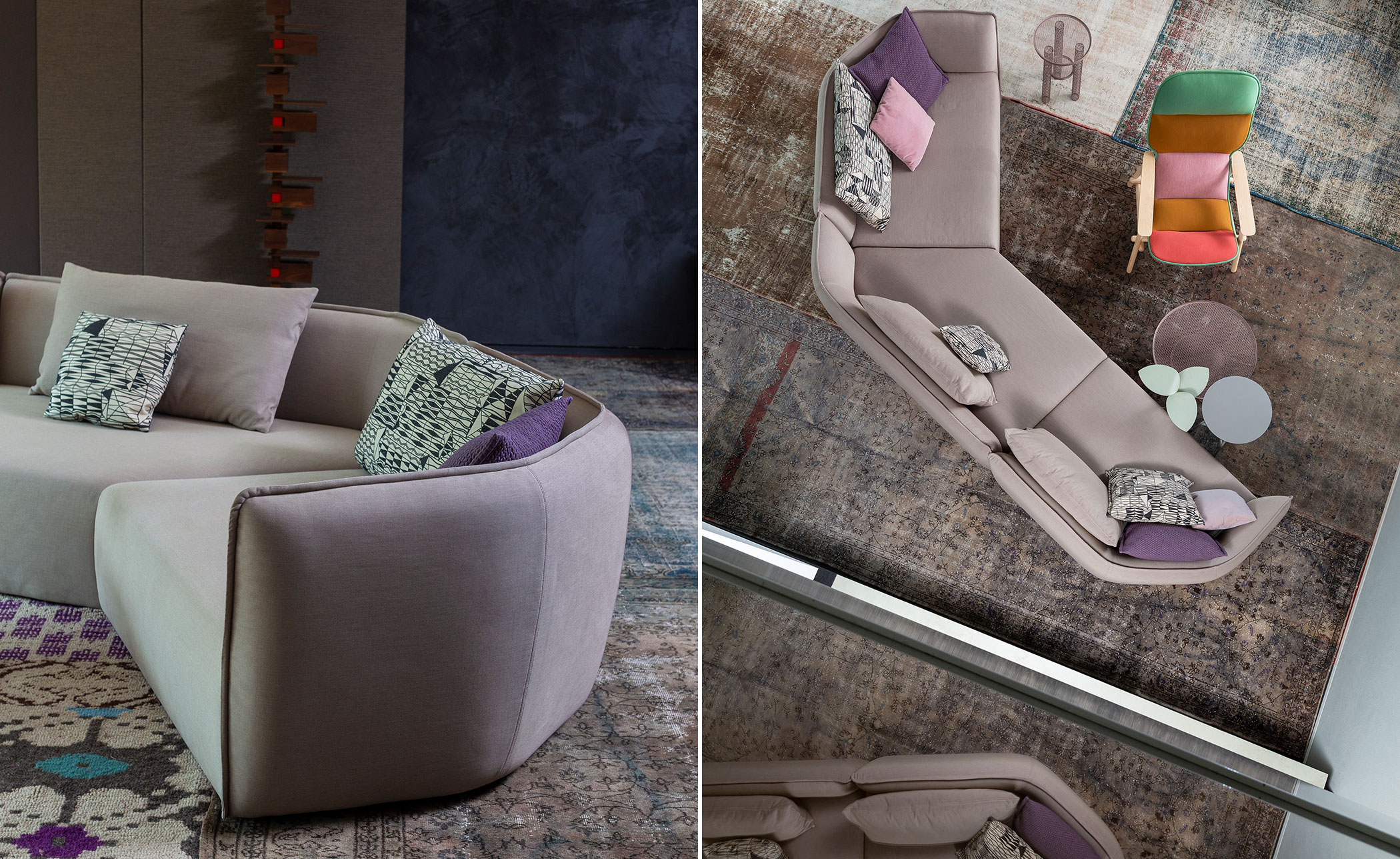 Chamfer 3 Seater Sofa
