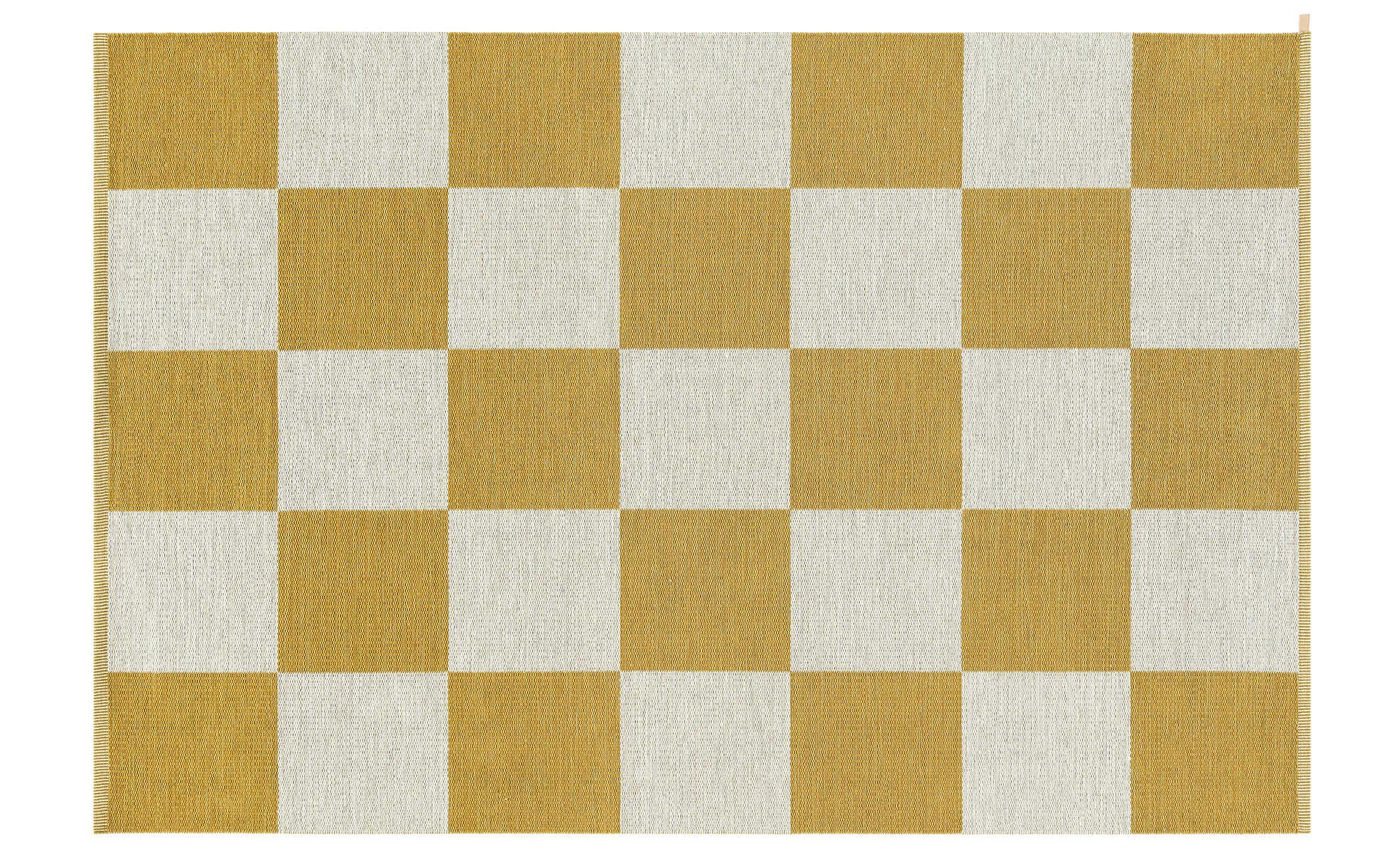 Checkerboard Icon Woven Rug