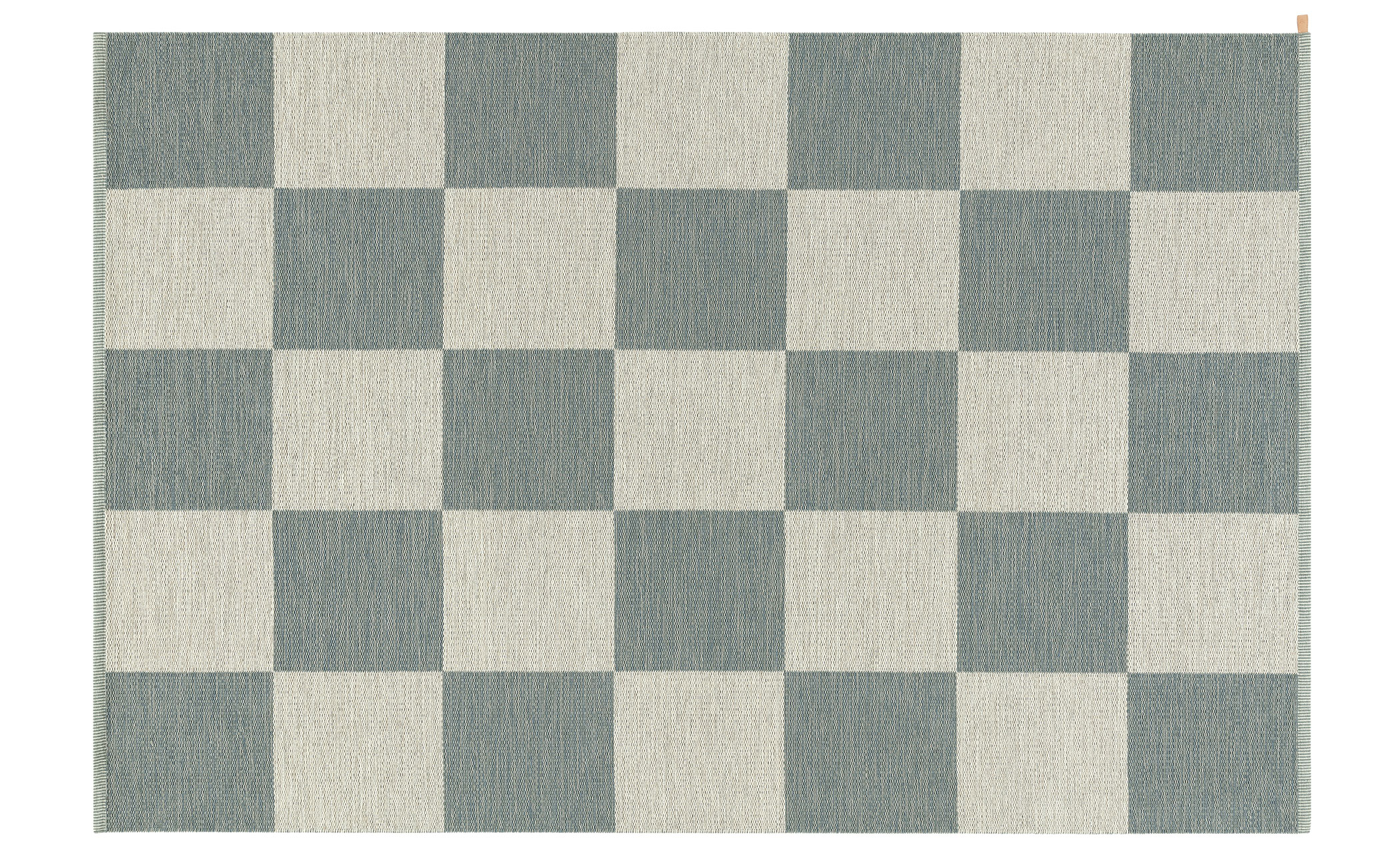 Checkerboard Icon Woven Rug
