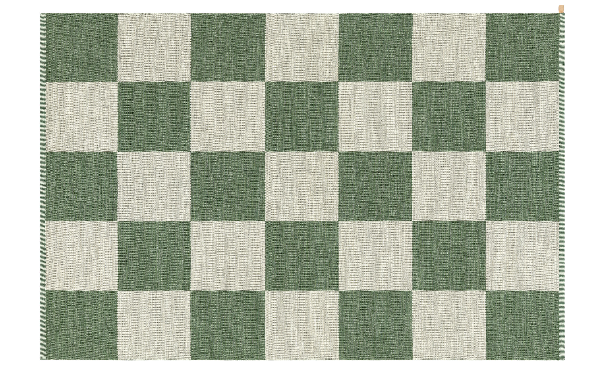 Checkerboard Icon Woven Rug