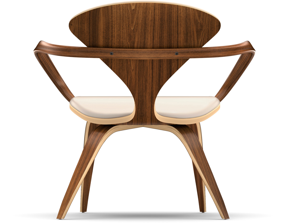 cherner lounge arm chair & ottoman