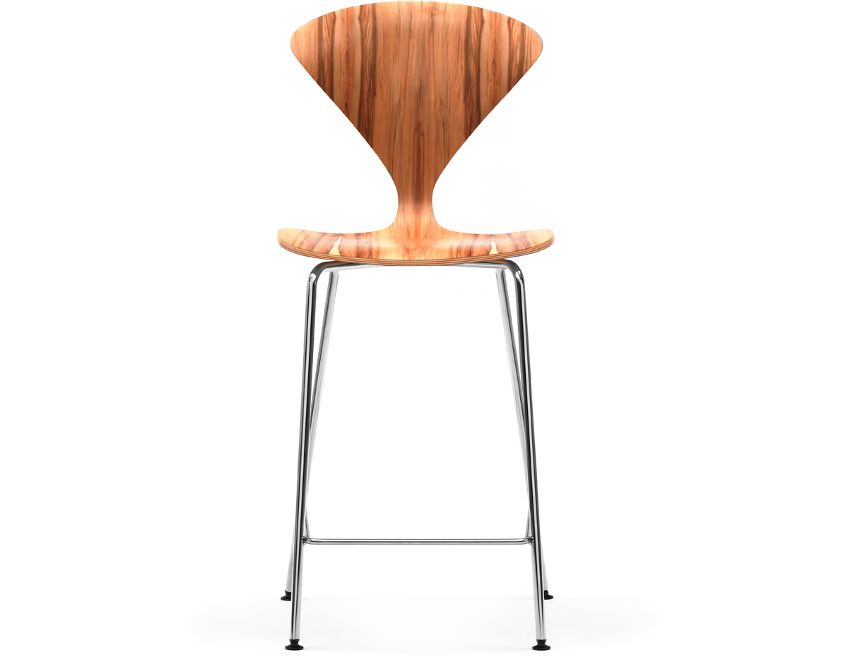 cherner metal leg stool
