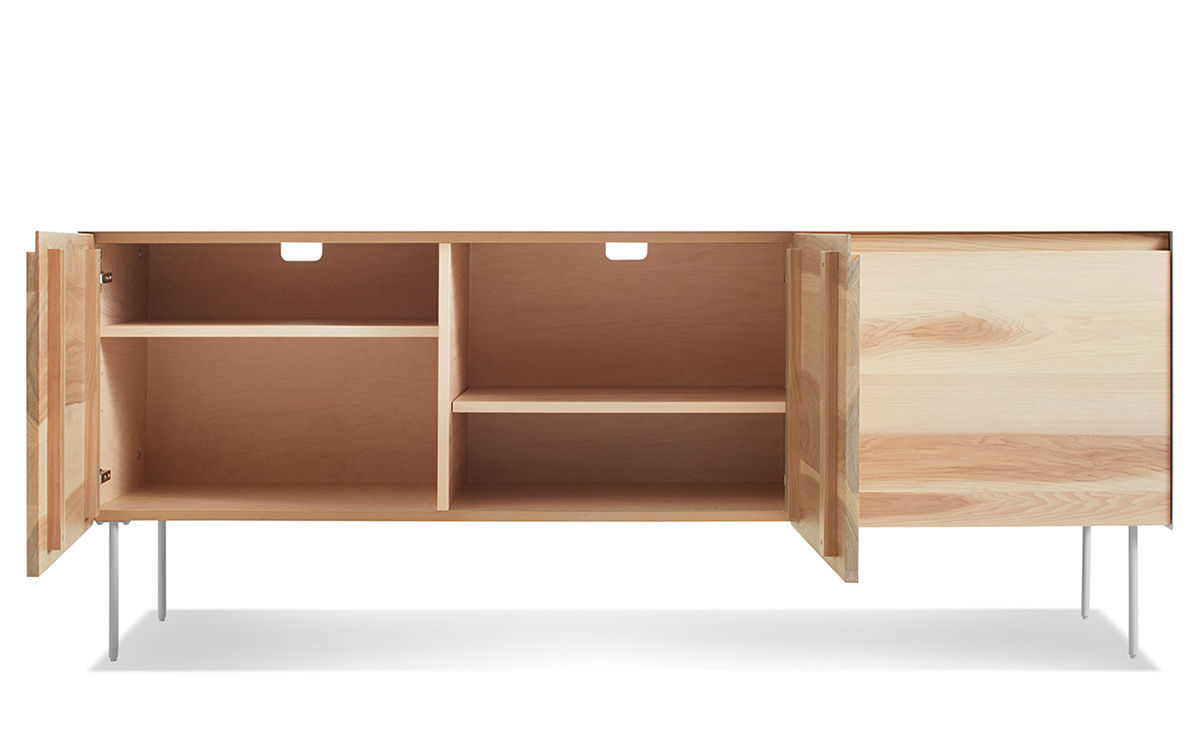 clad 3 door credenza