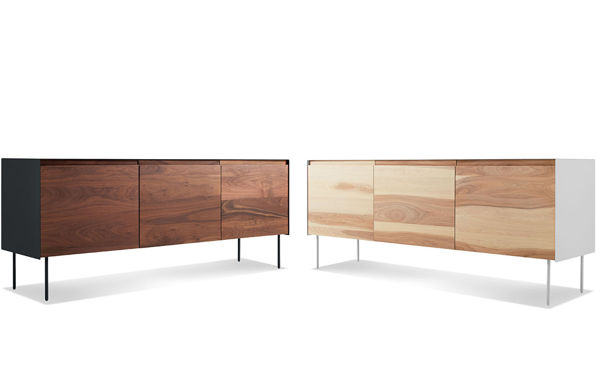 clad 3 door credenza