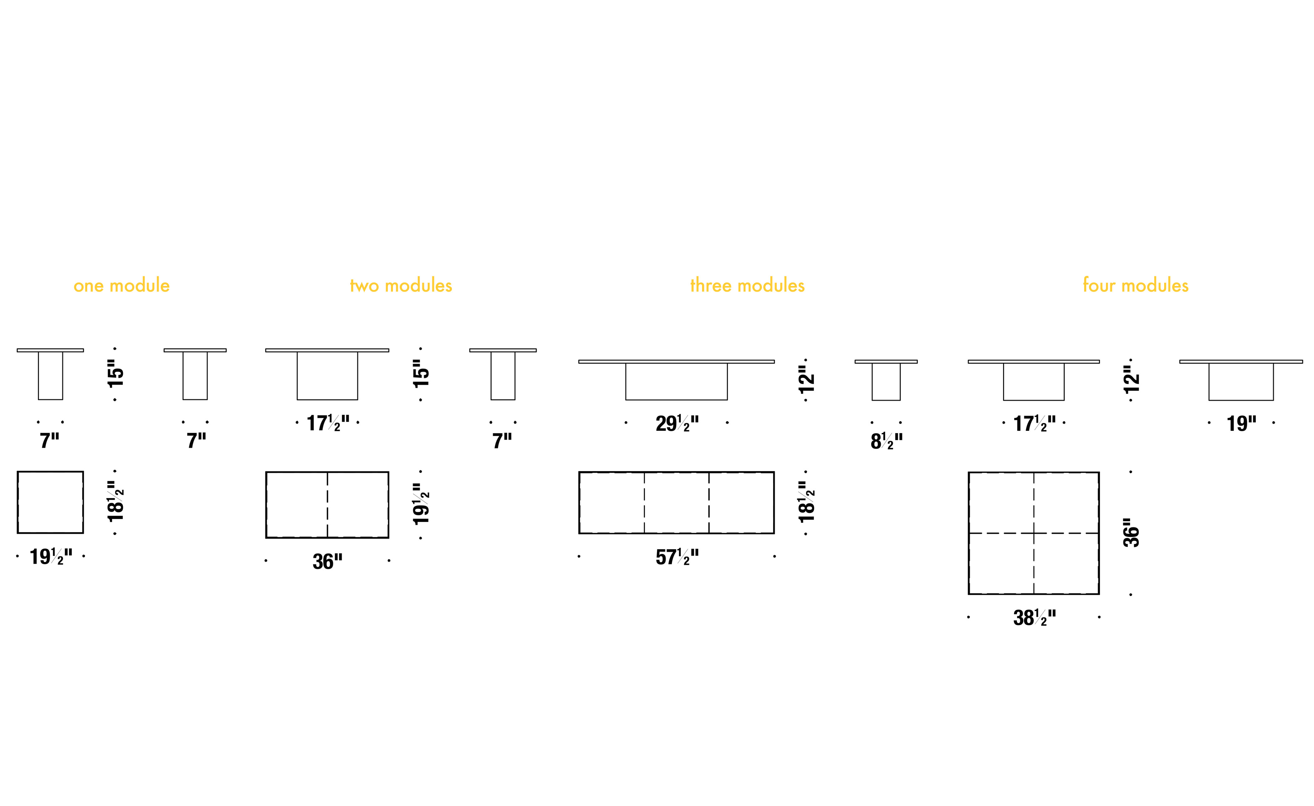 Clay Low Table
