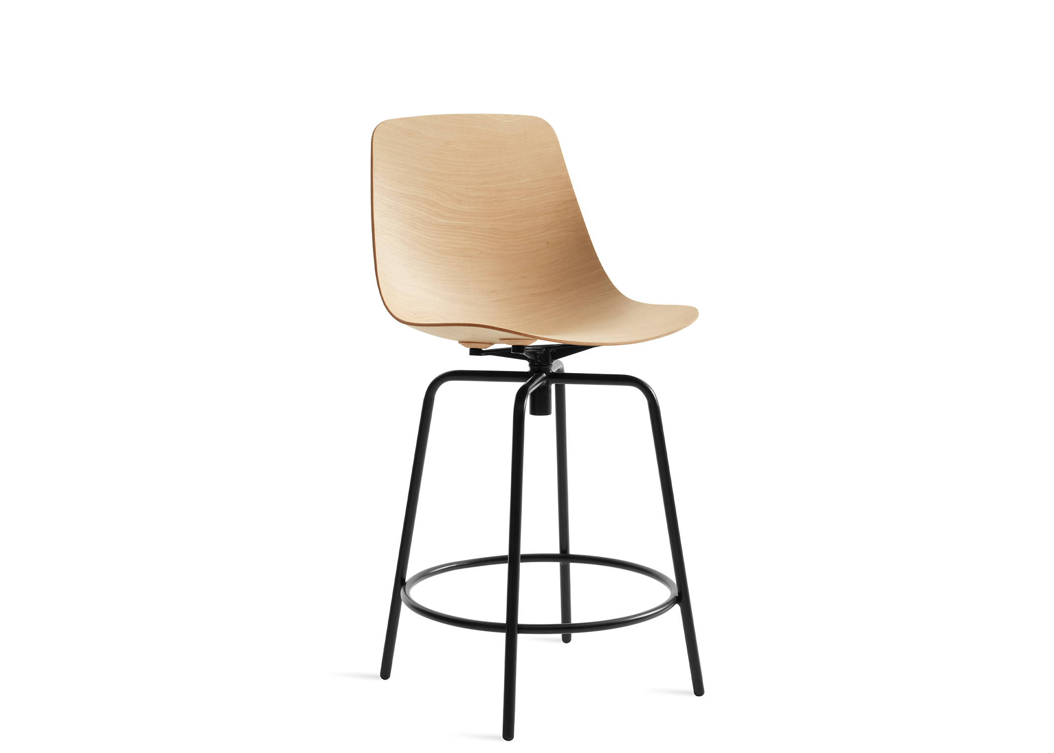 clean cut swivel stool