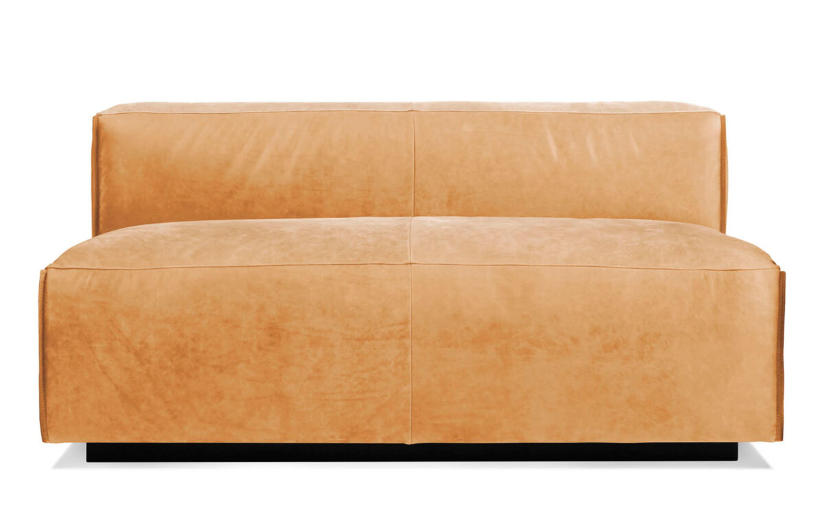 cleon armless sofa