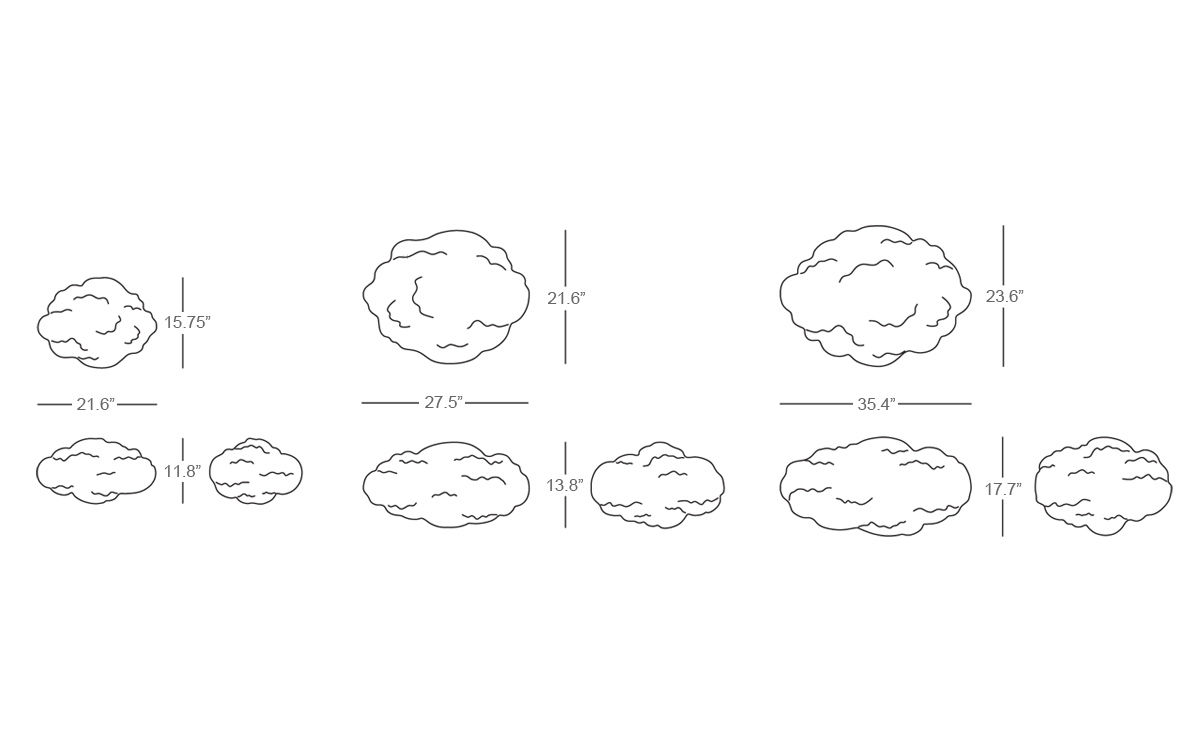 clouds hanging sculpture