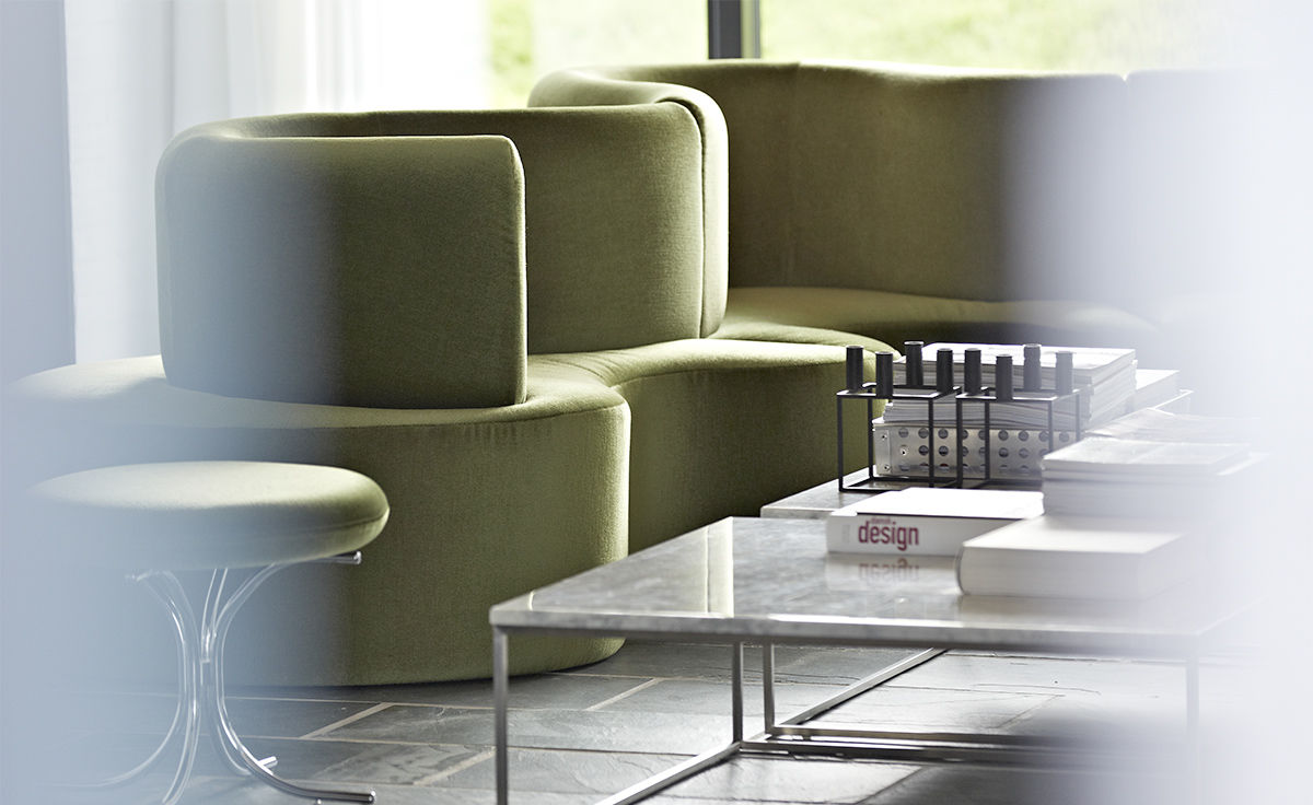 panton cloverleaf 6 unit sofa