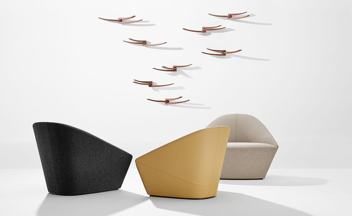 colina fully upholstered small lounge chair