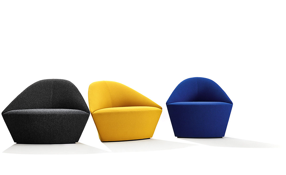 colina fully upholstered small lounge chair
