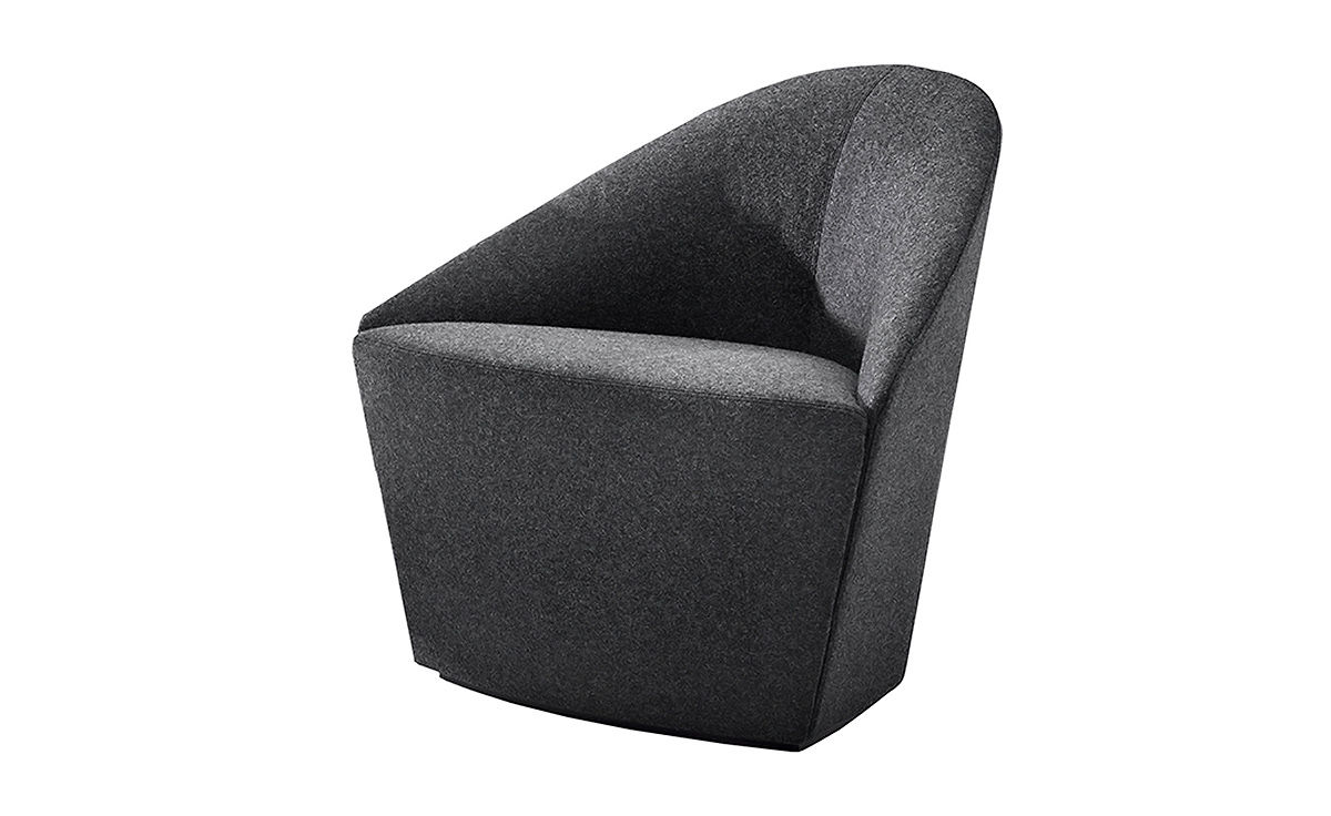 colina fully upholstered small lounge chair