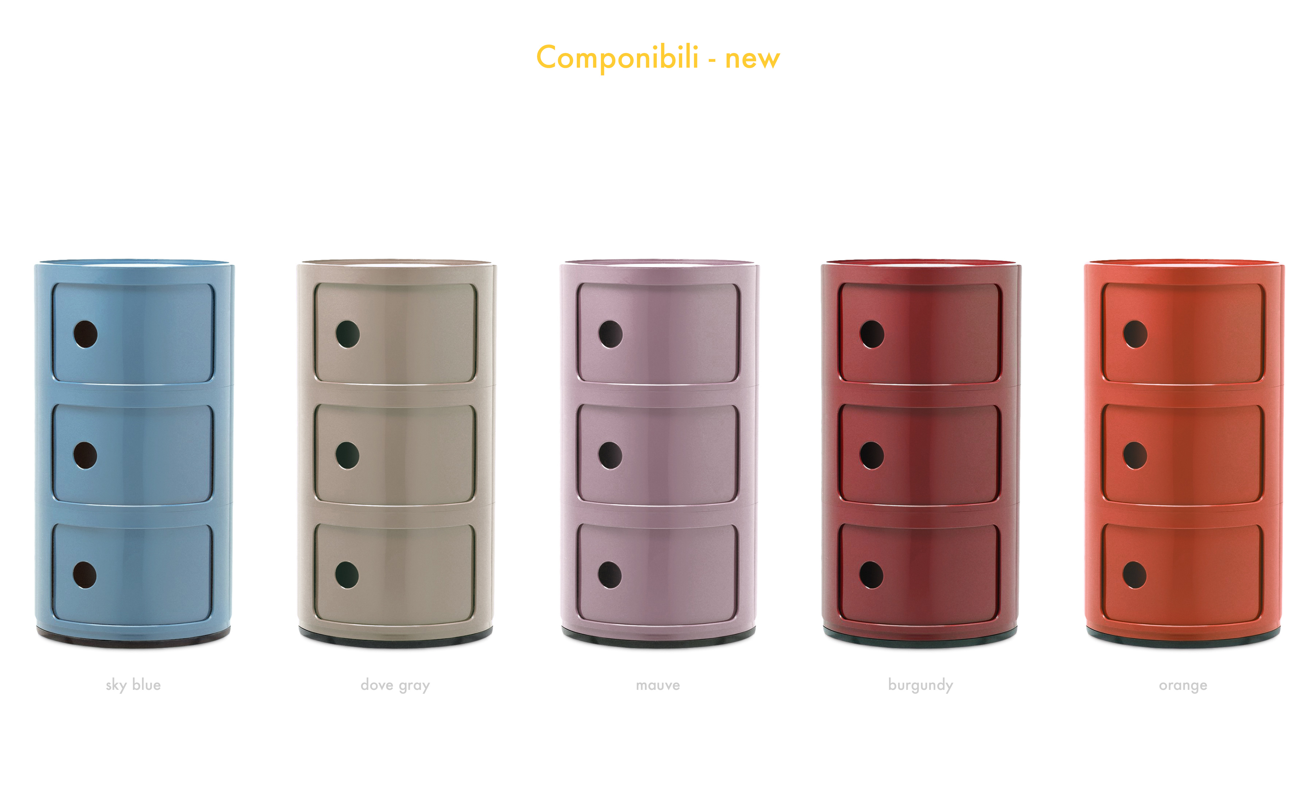 componibili three level storage module