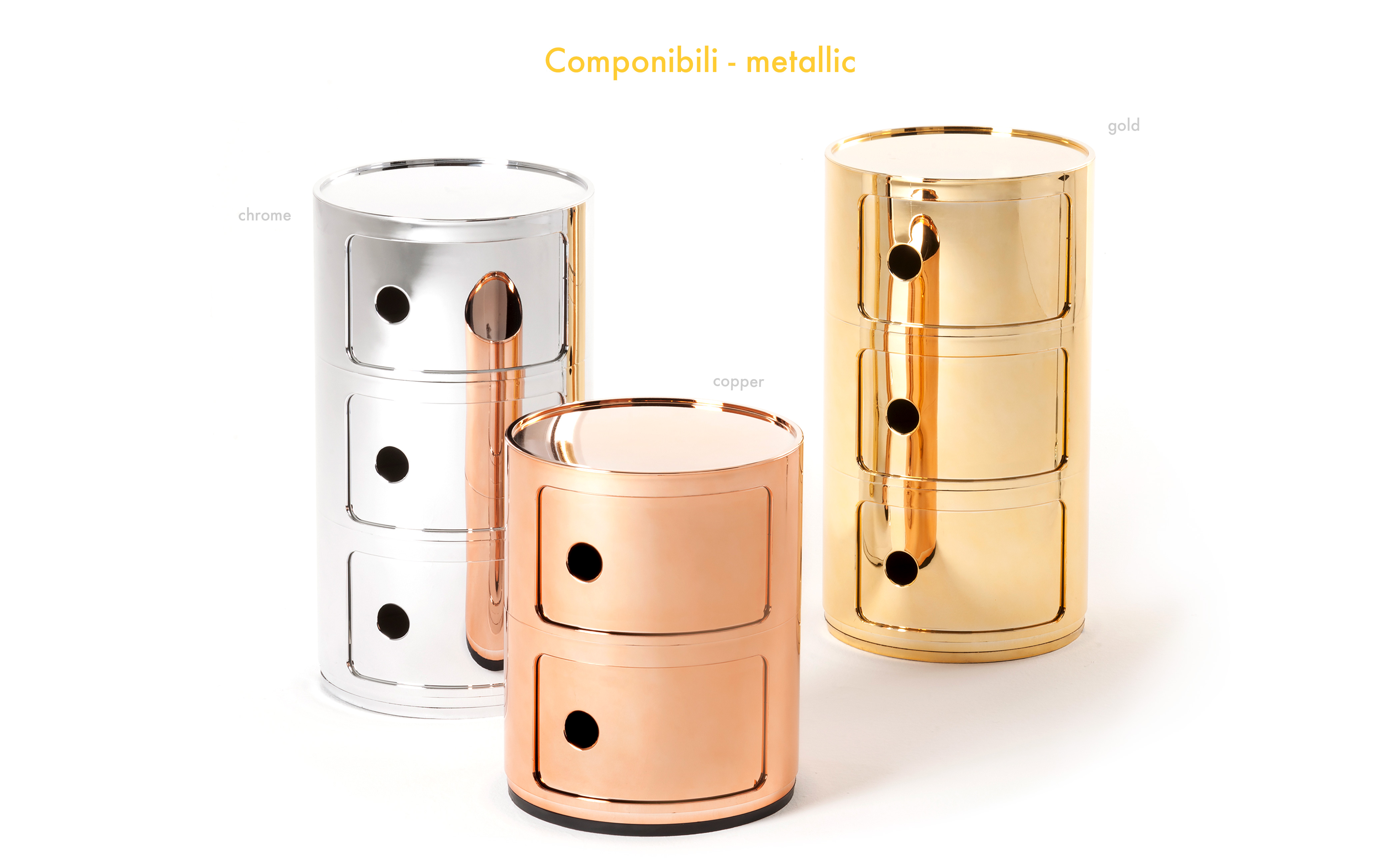 componibili three level storage module