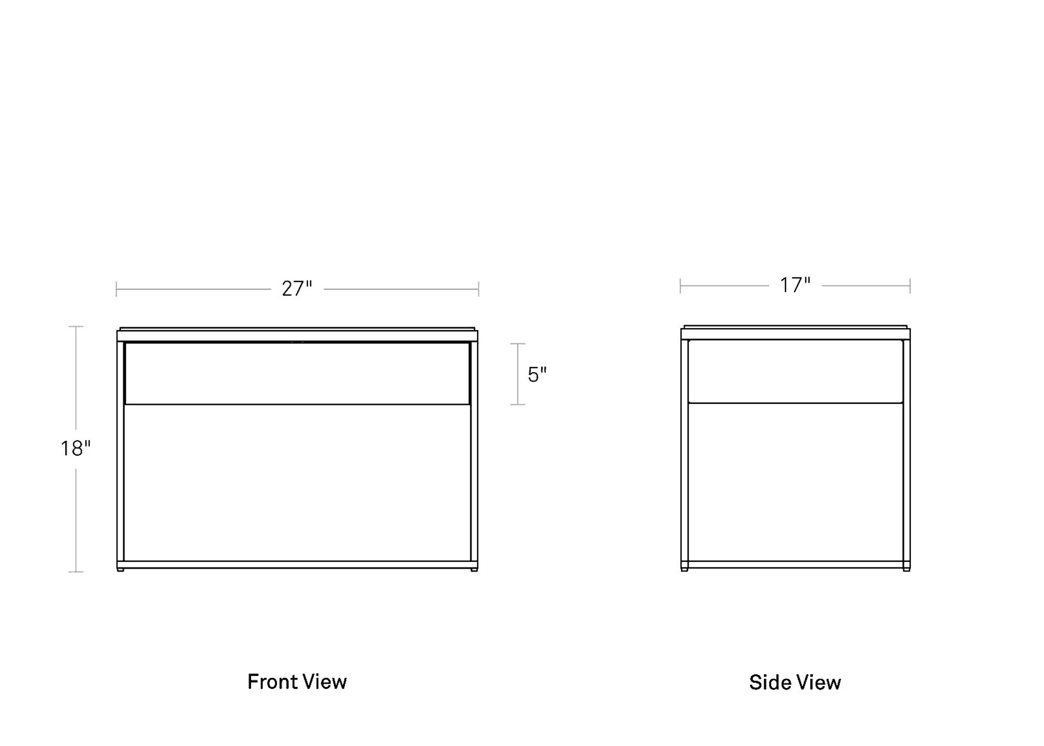 construct nightstand