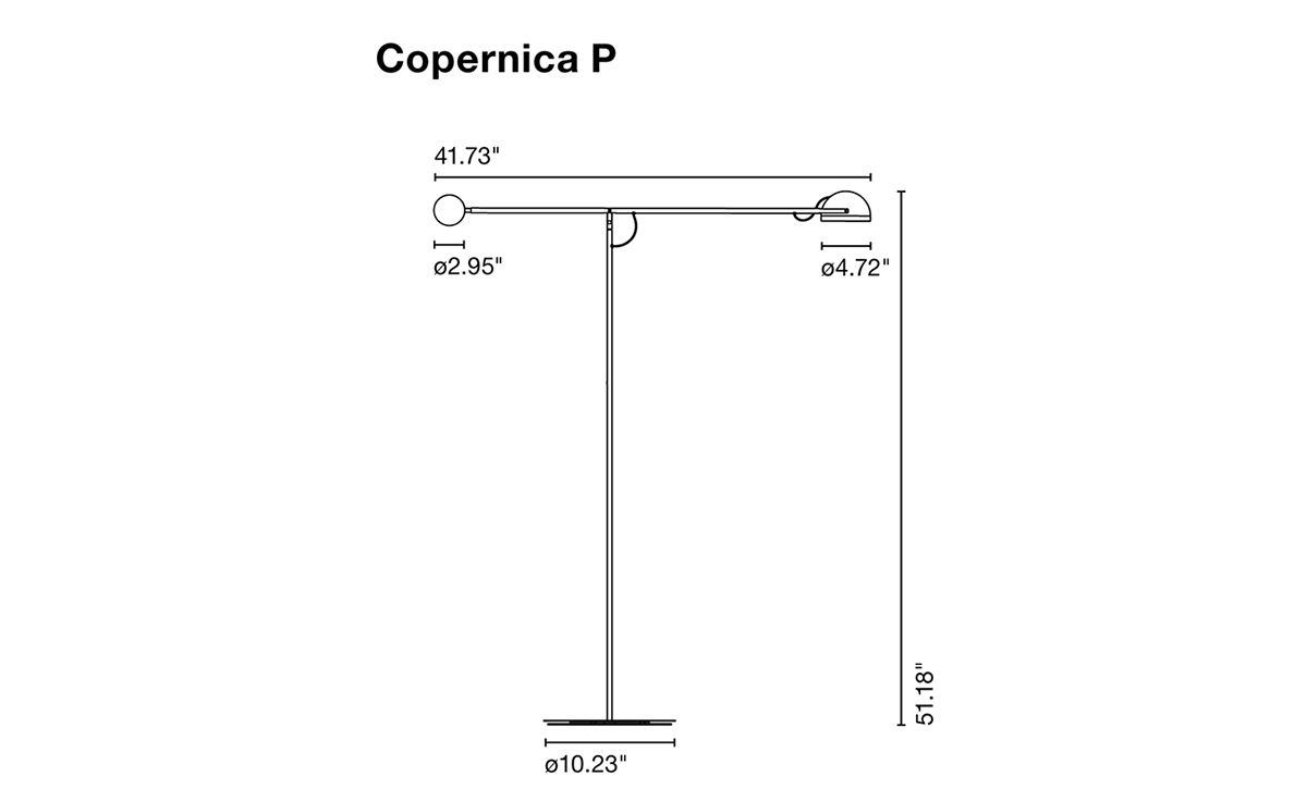 copernica p floor lamp