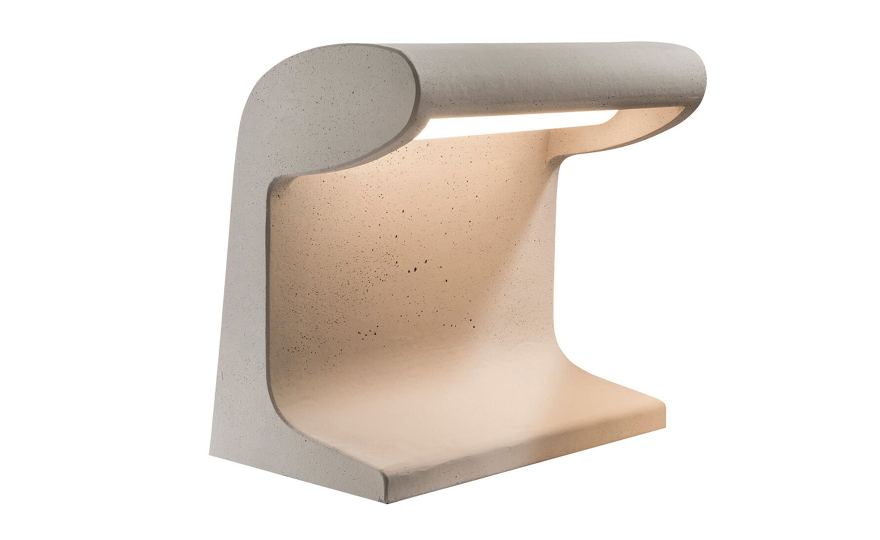 corbusier borne beton lamp
