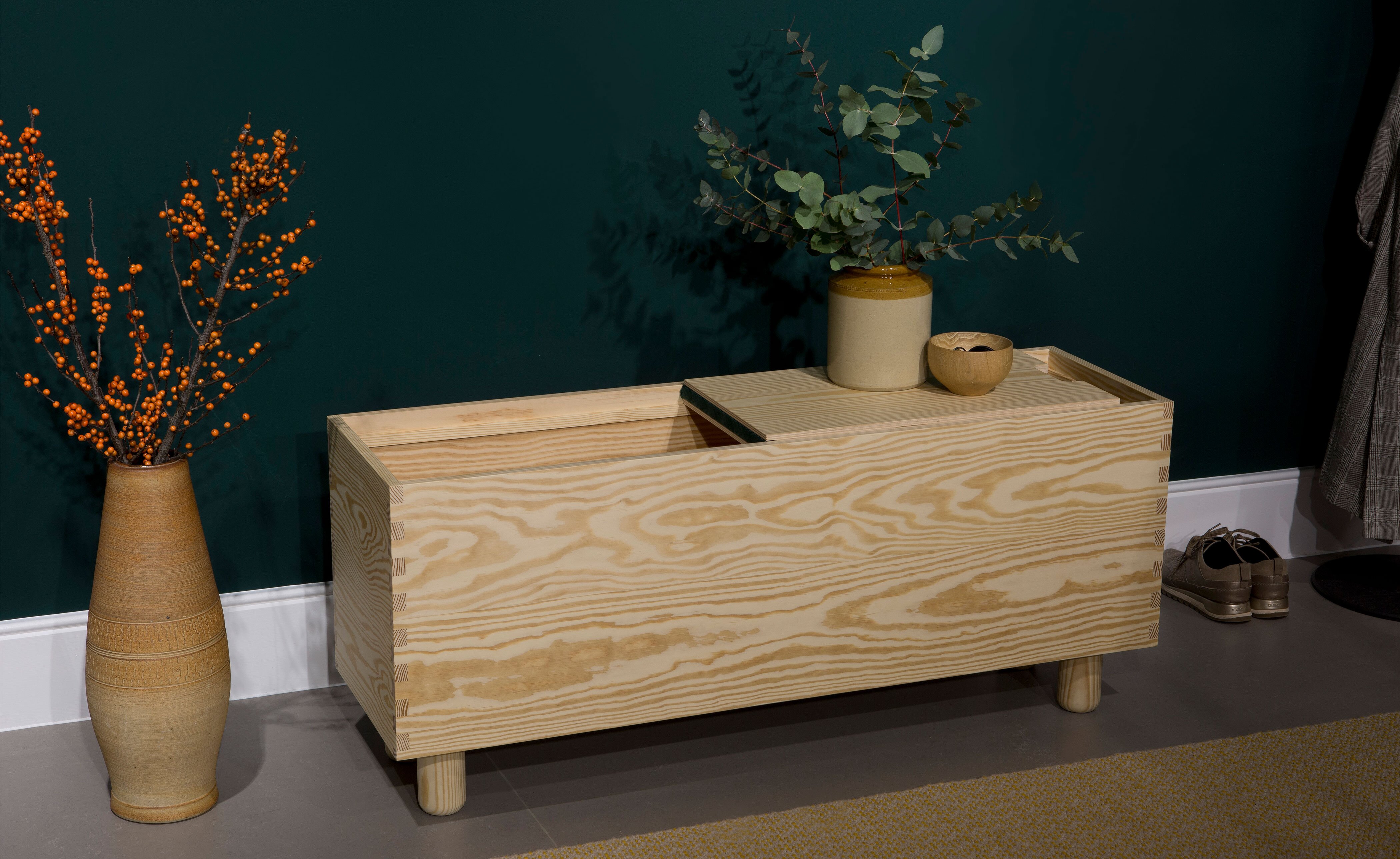 Crate Storage Table