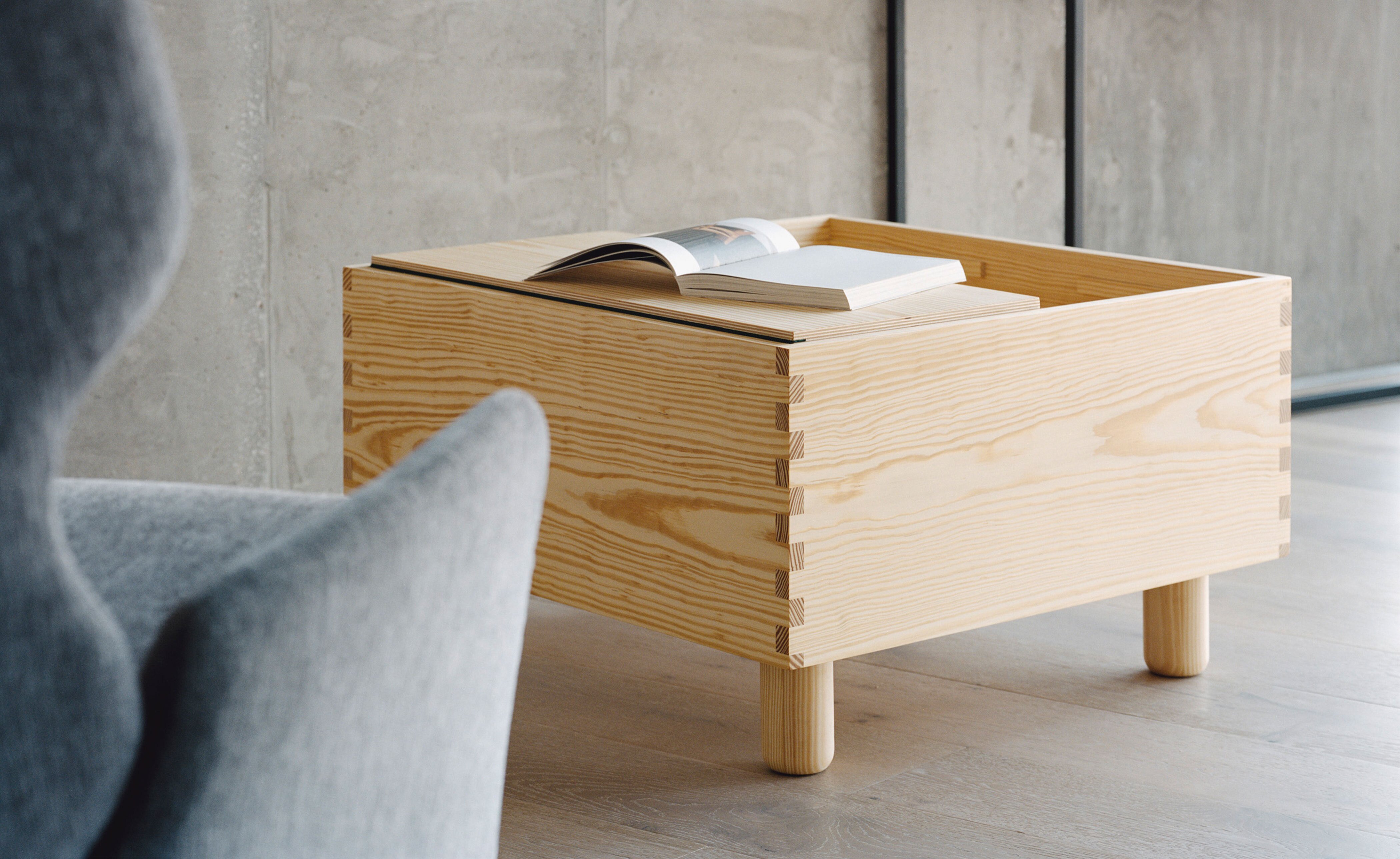 Crate Storage Table