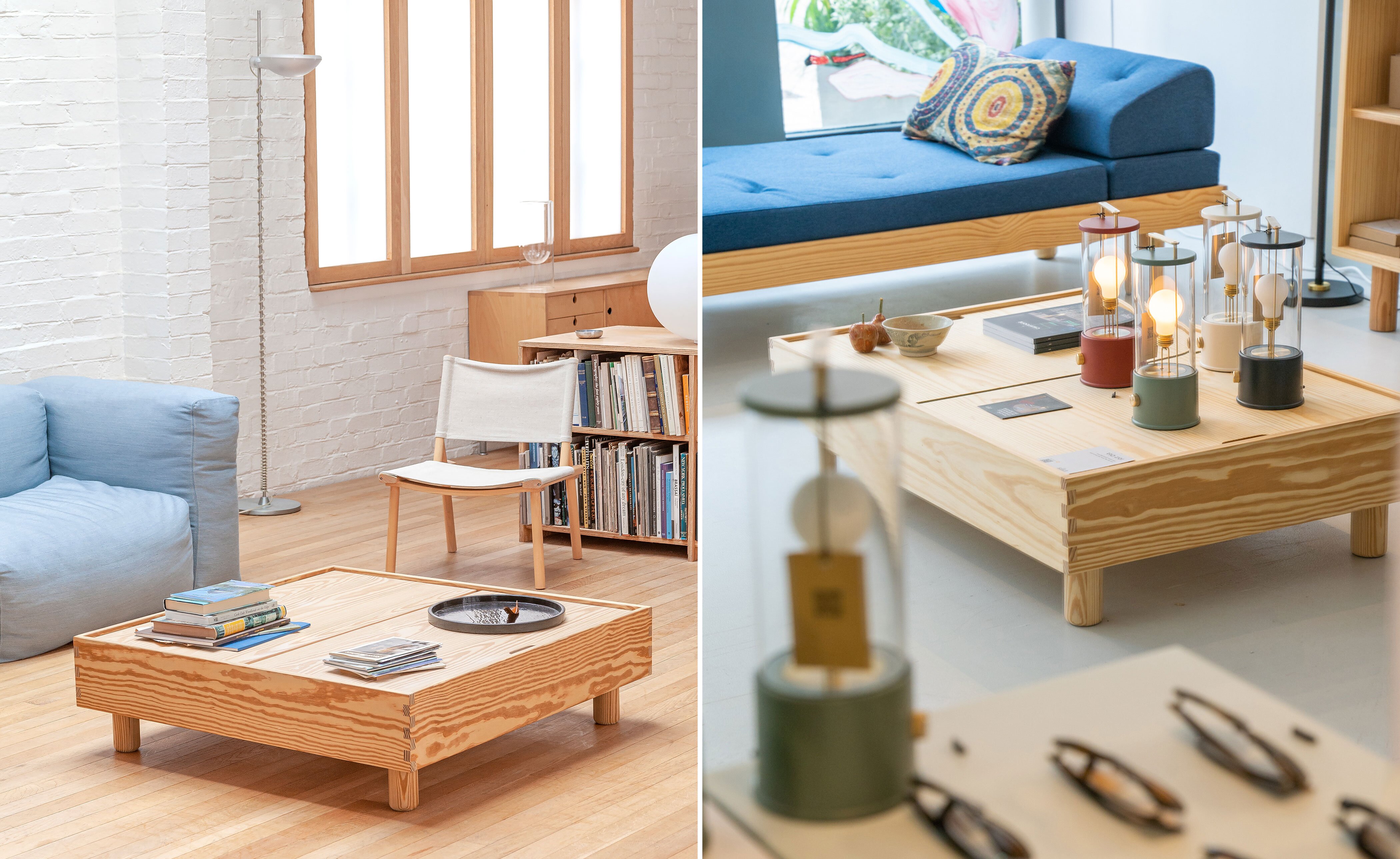 Crate Storage Table