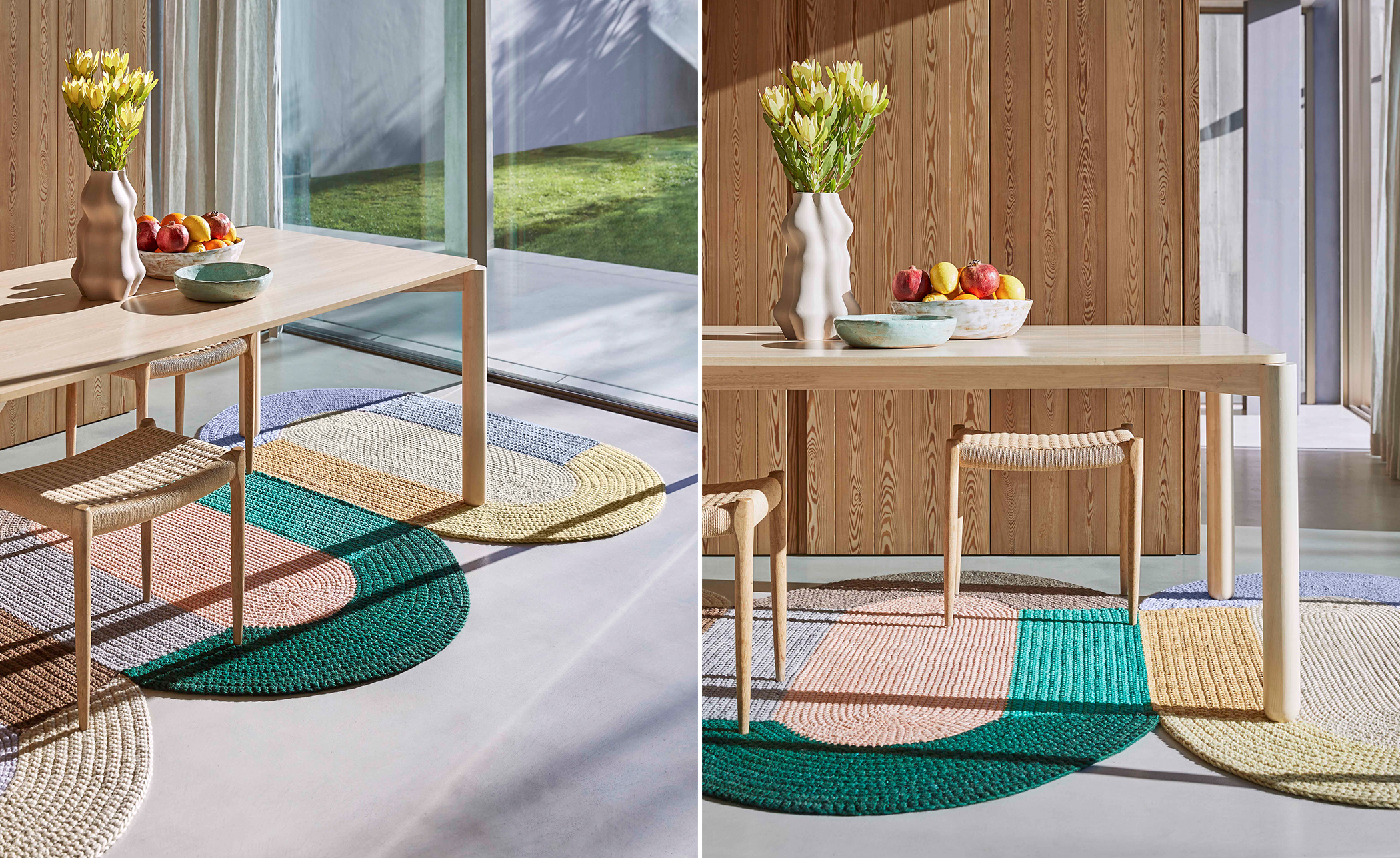 Crochet Trio Rug