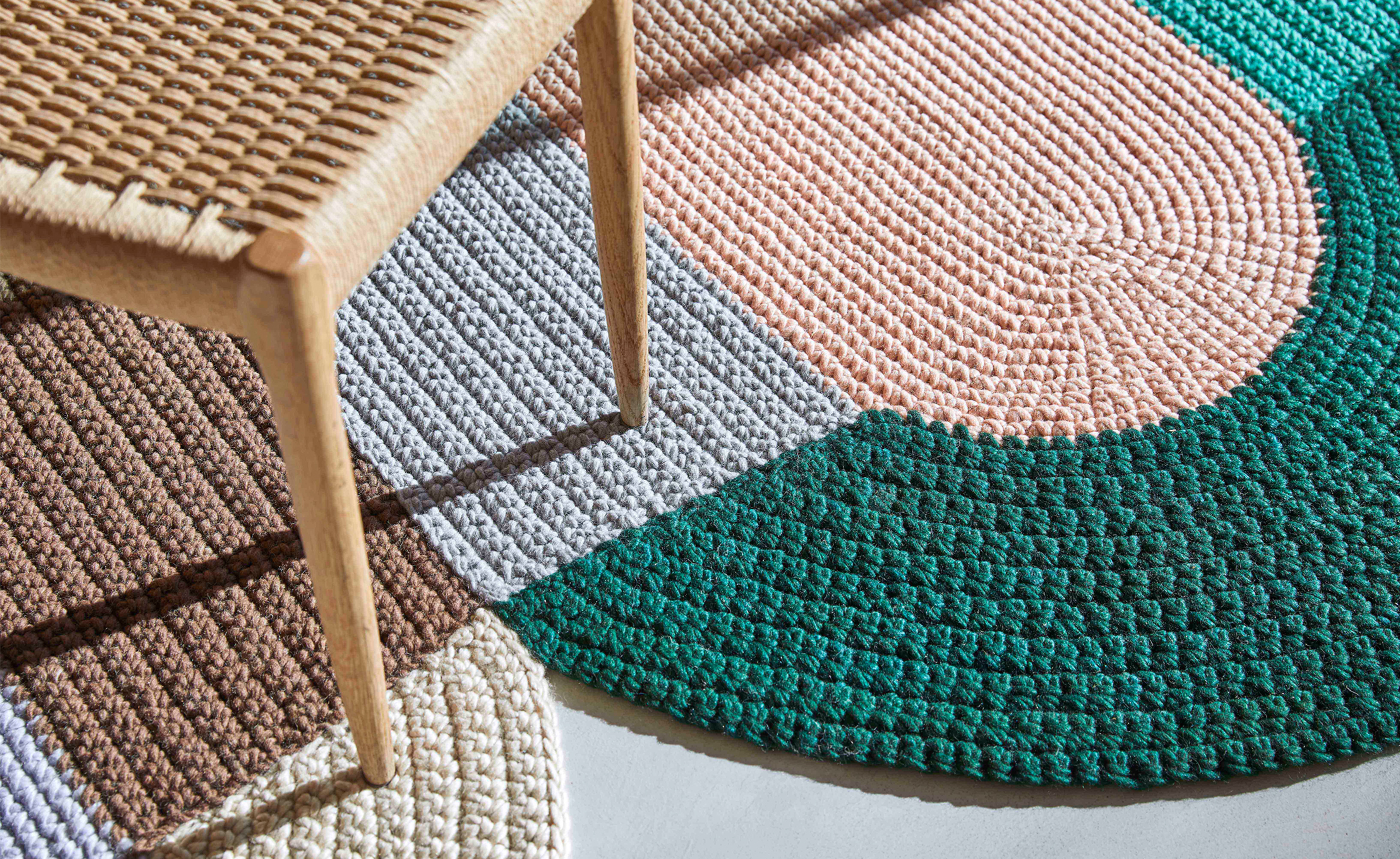 Crochet Trio Rug