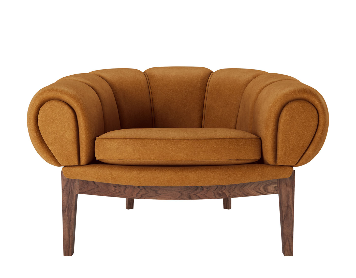 croissant lounge chair