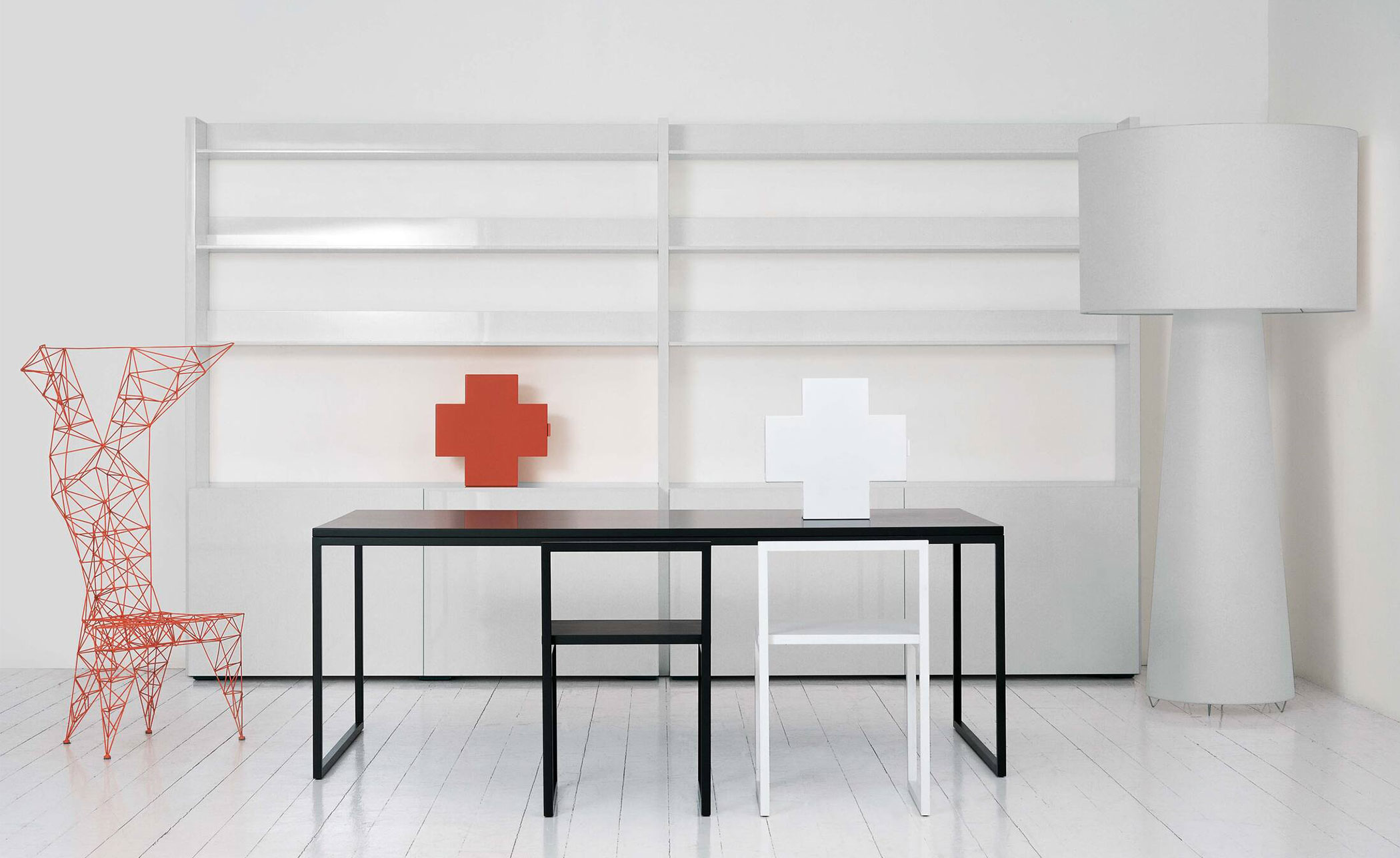 Cross Wall Cabinet