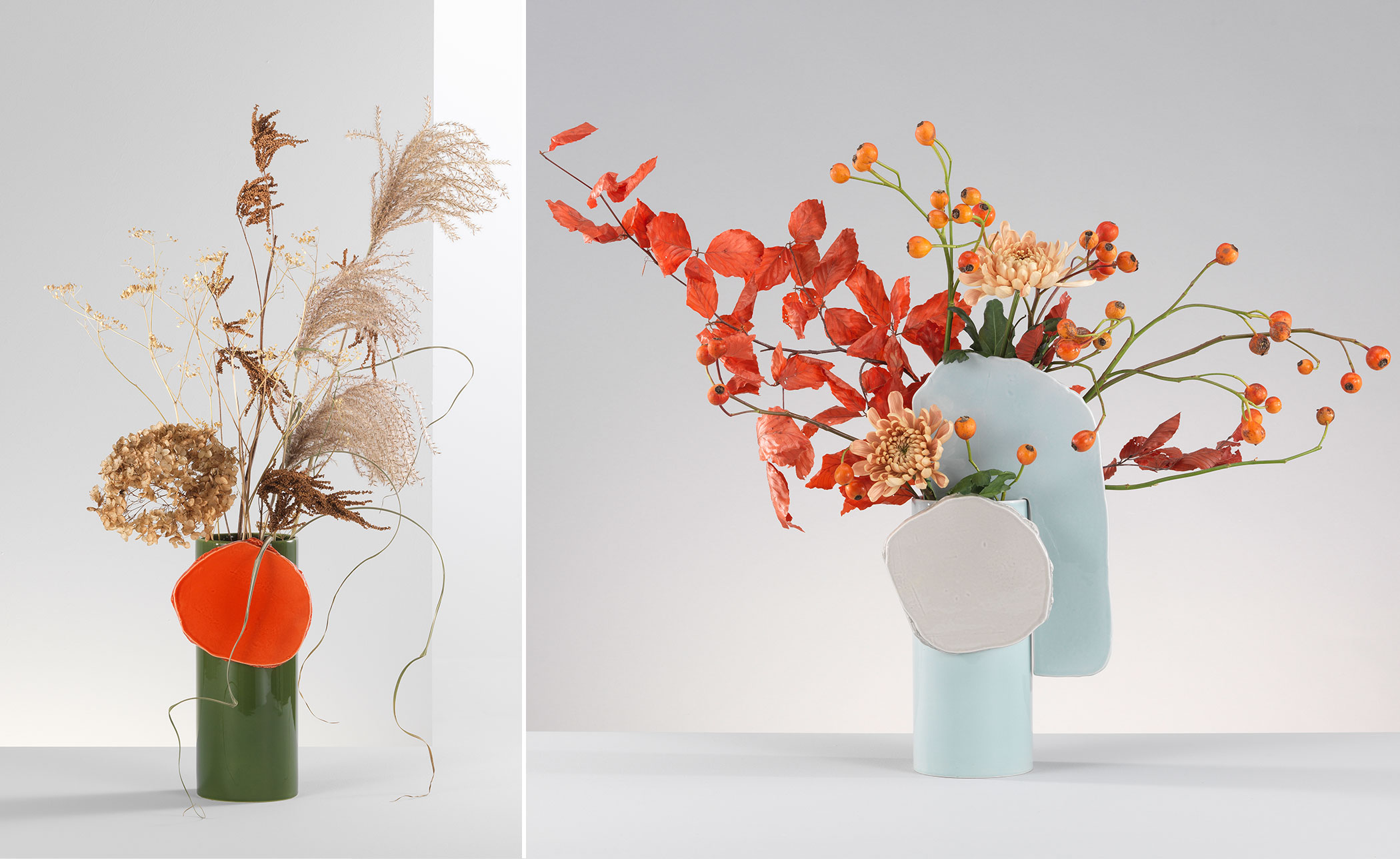 découpage vase boucle