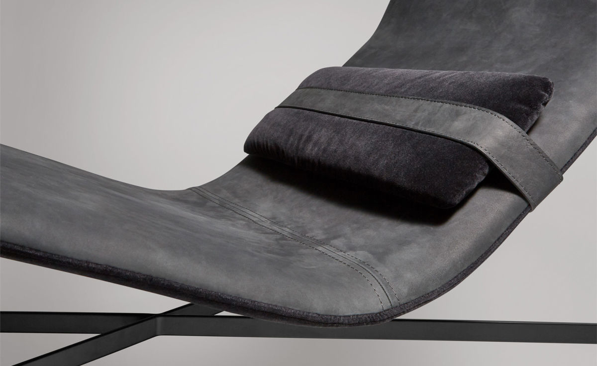 deep thoughts leather chaise lounge