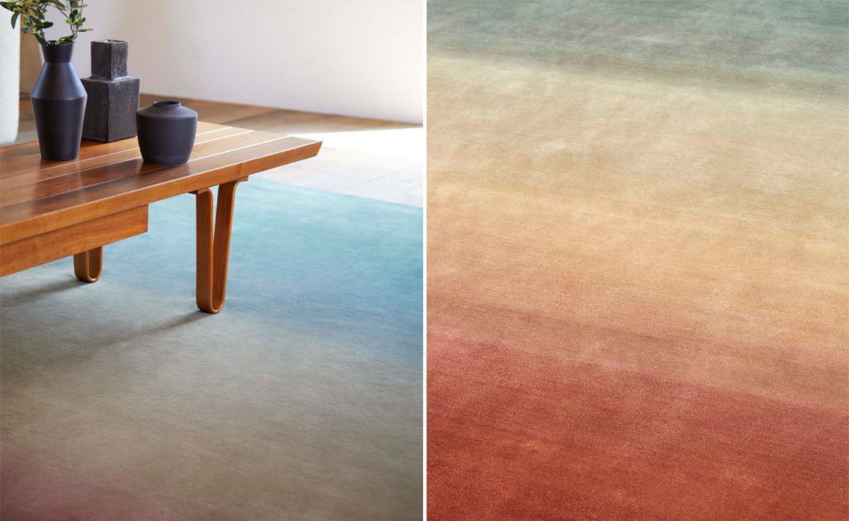 degrade rug