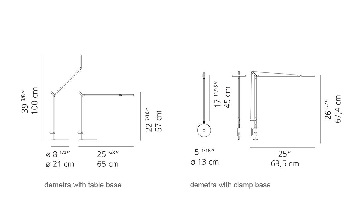 demetra table lamp