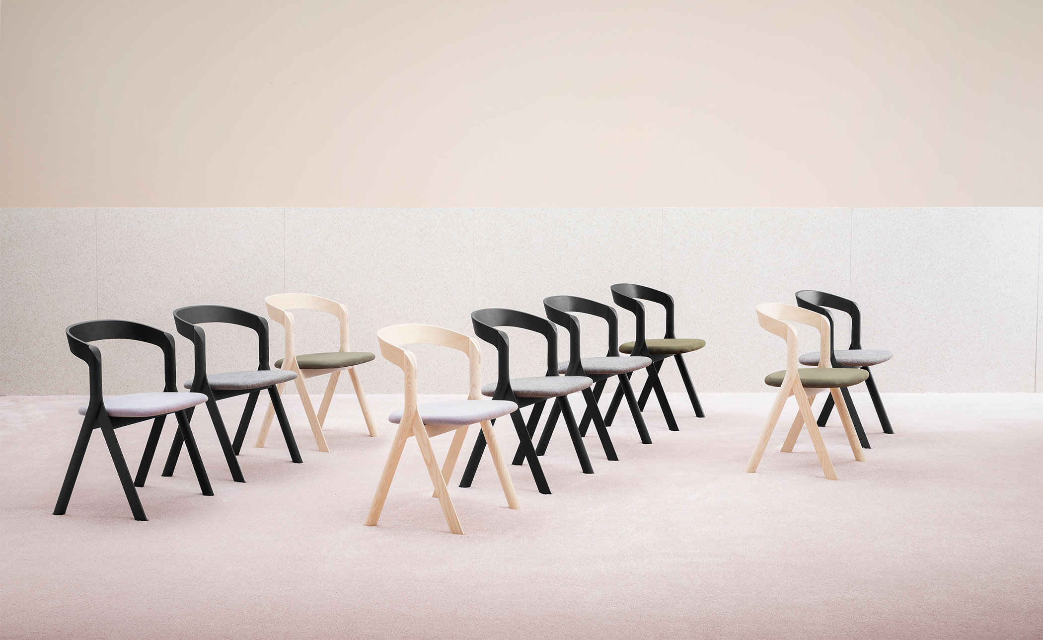 Diverge Stacking Chair