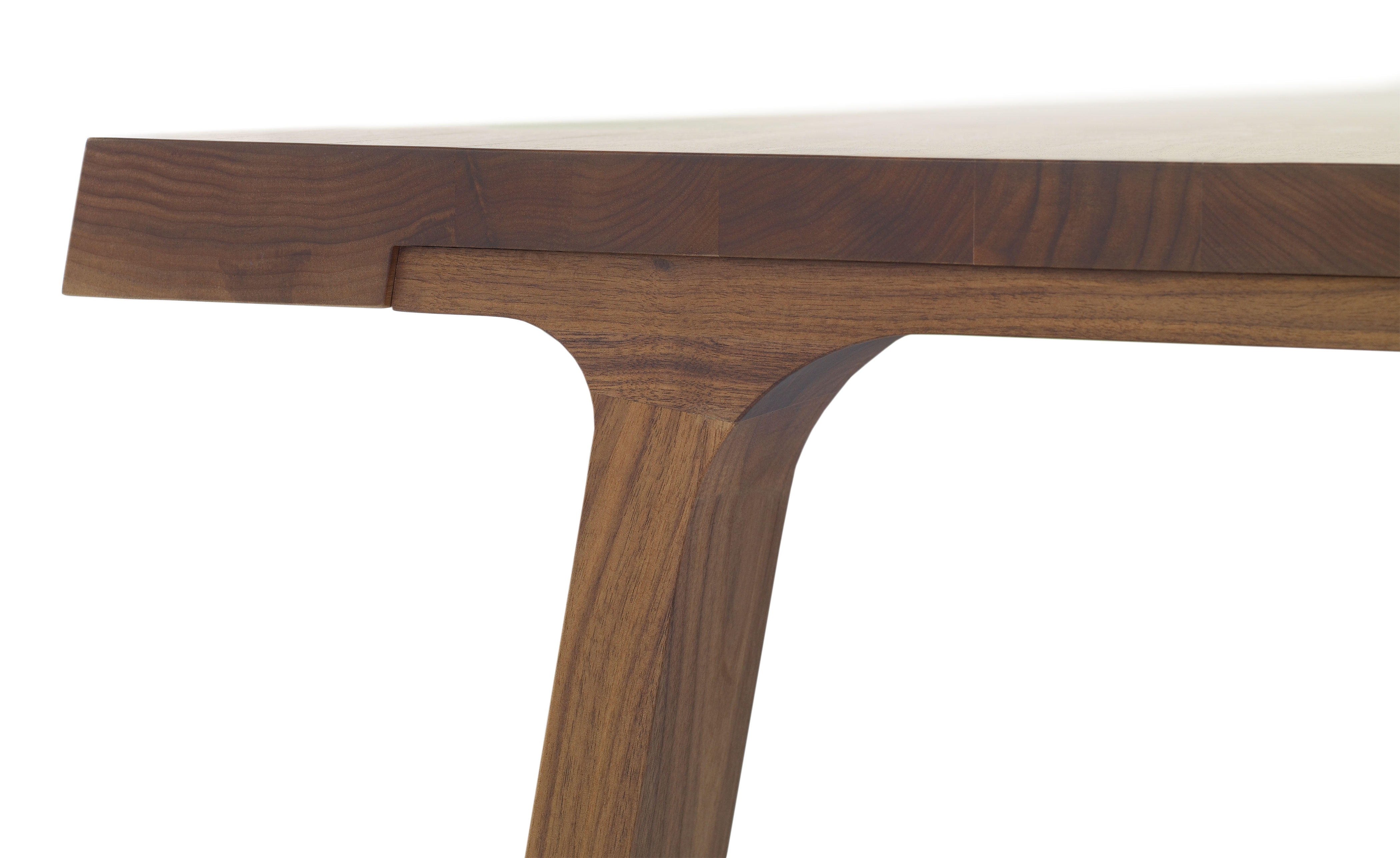 doble table walnut