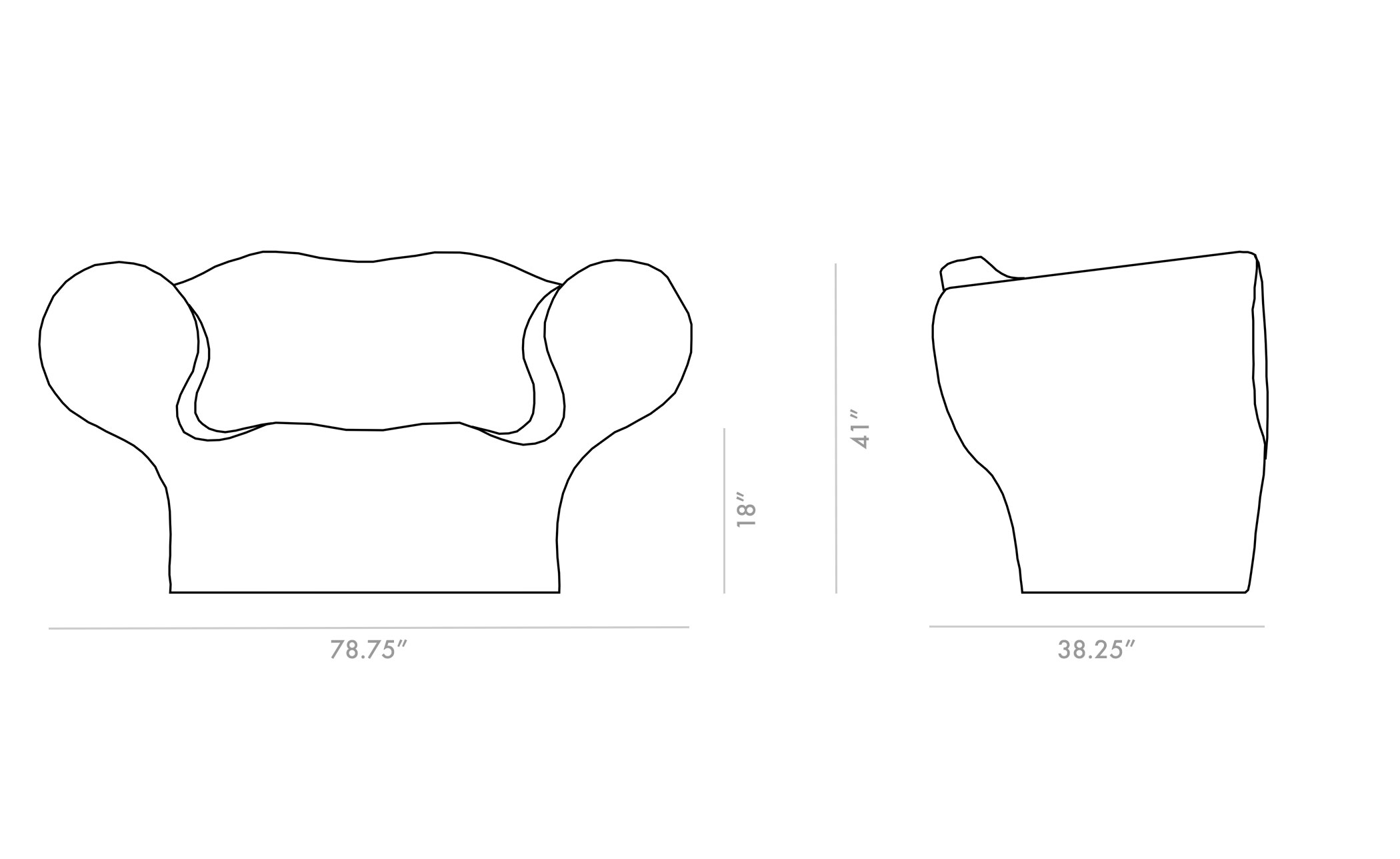 The Double Soft Big Easy Sofa