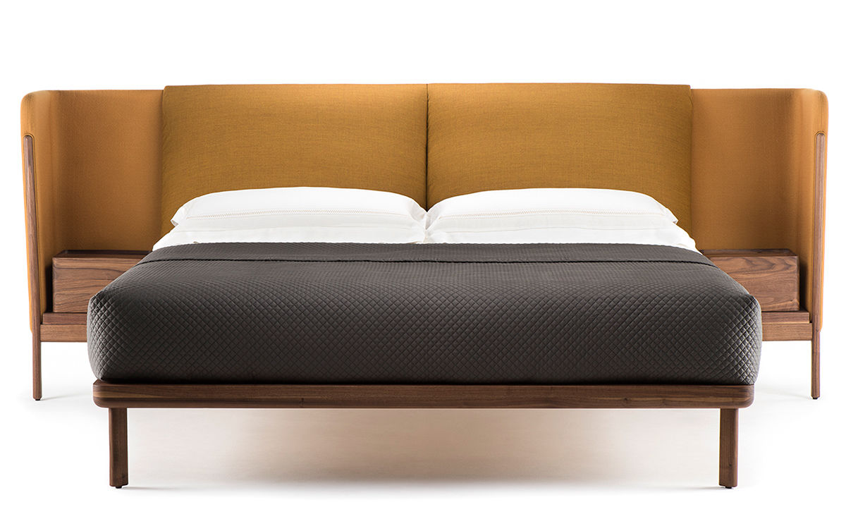dubois low king size bed with side tables 112a