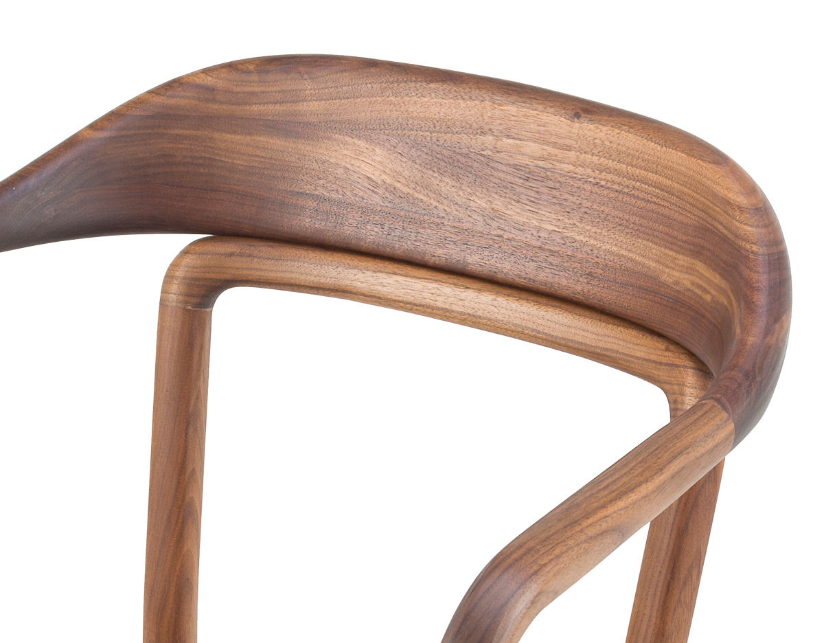 duet chair with upholstered seat 753s