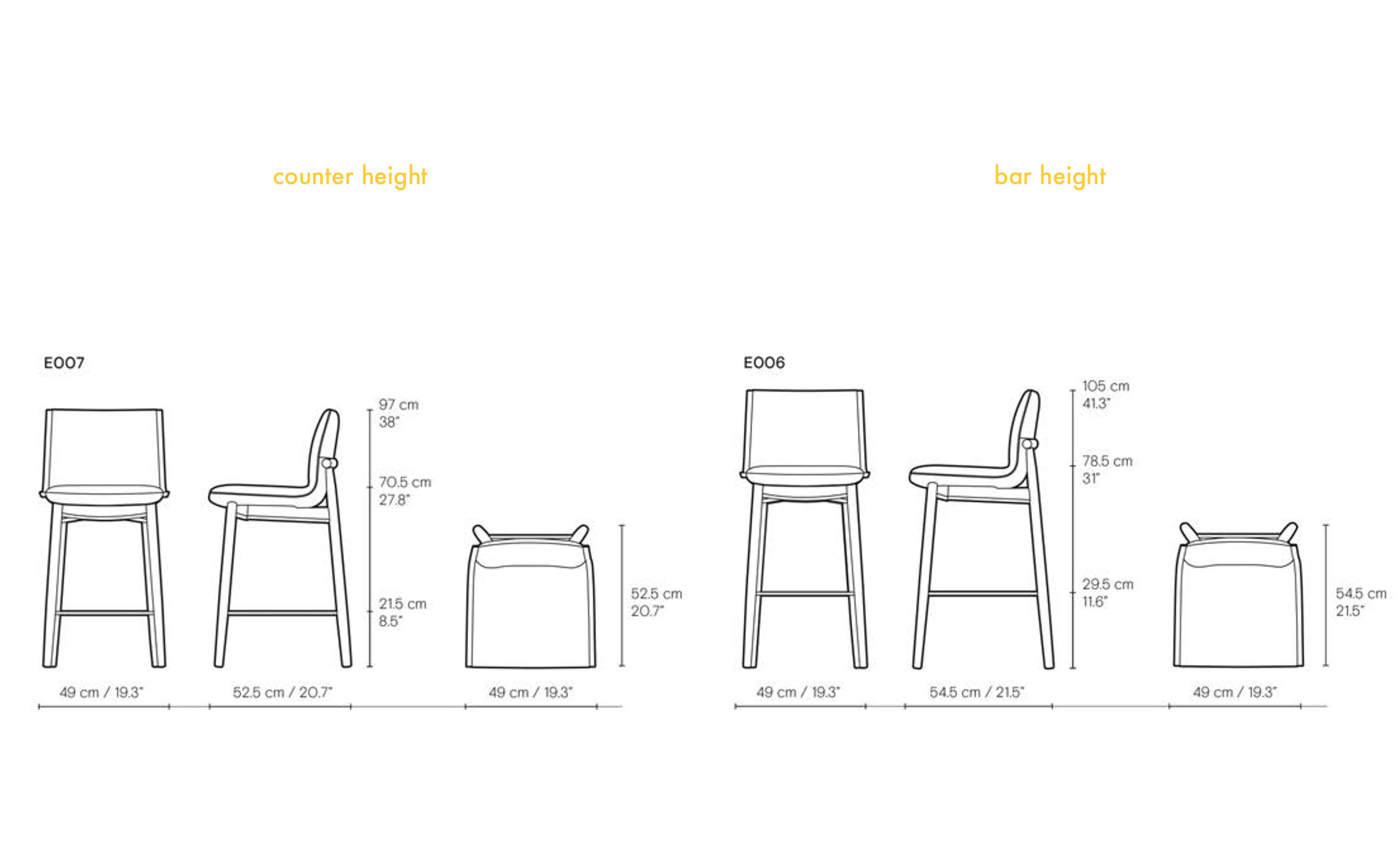 E006/E007 Embrace Stool