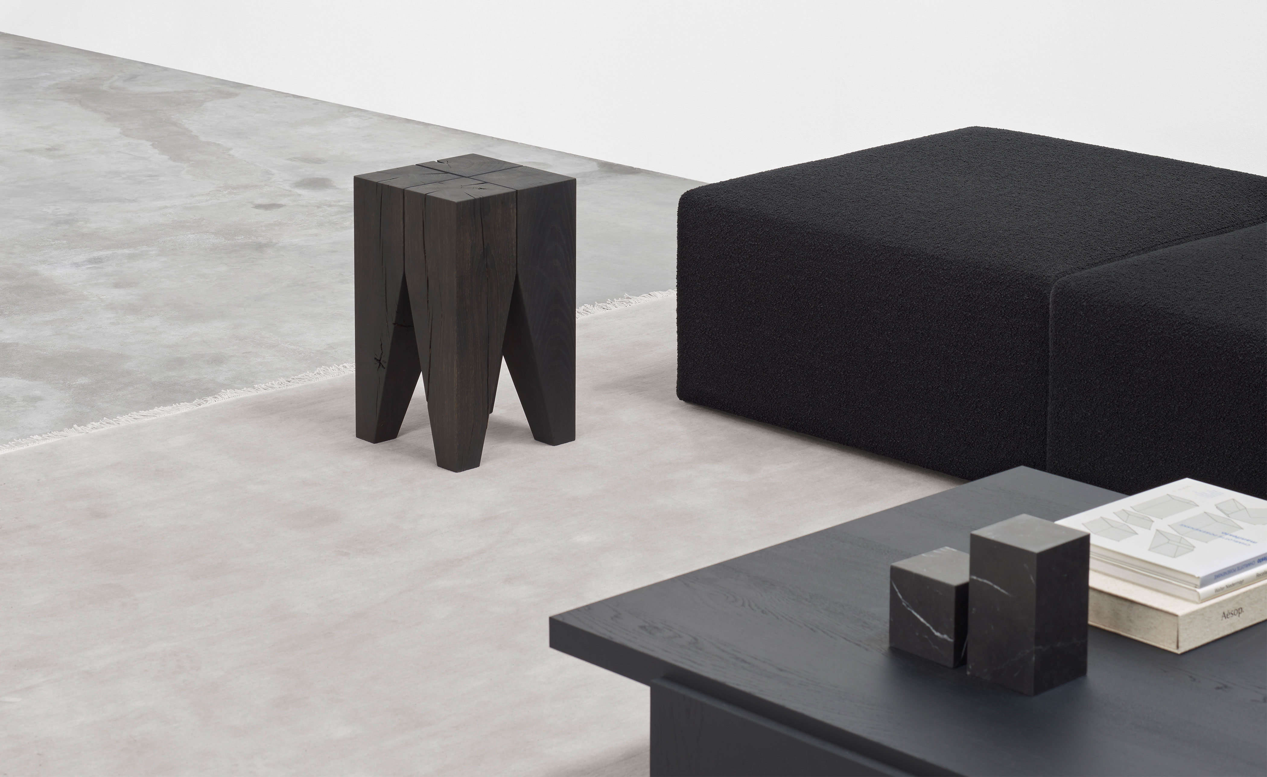 e15 backenzahn stool or side table
