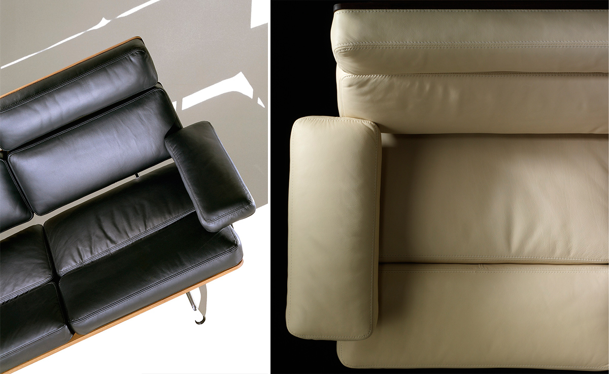 eames® 3 seat sofa