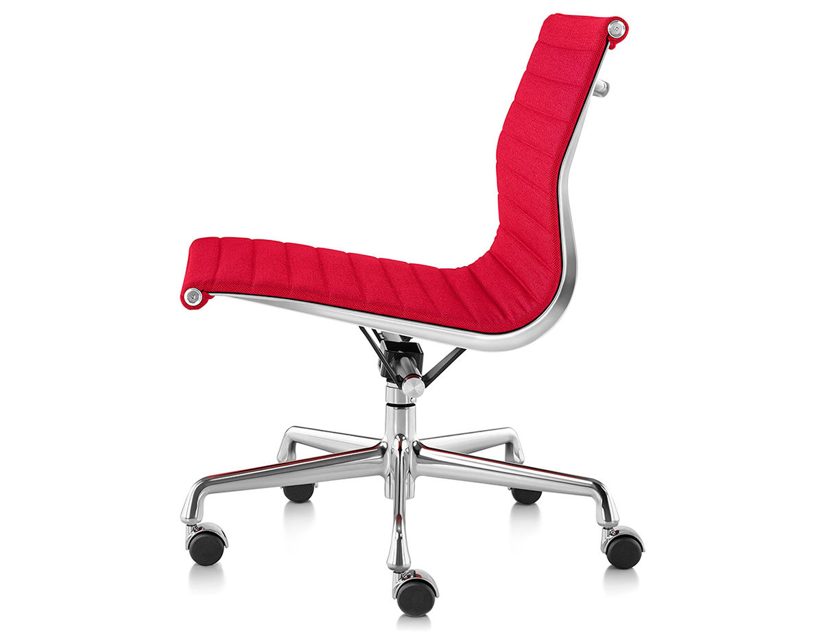 eames&reg aluminum group management chair with no arms