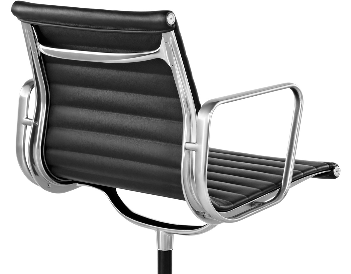 eames® aluminum group side chair