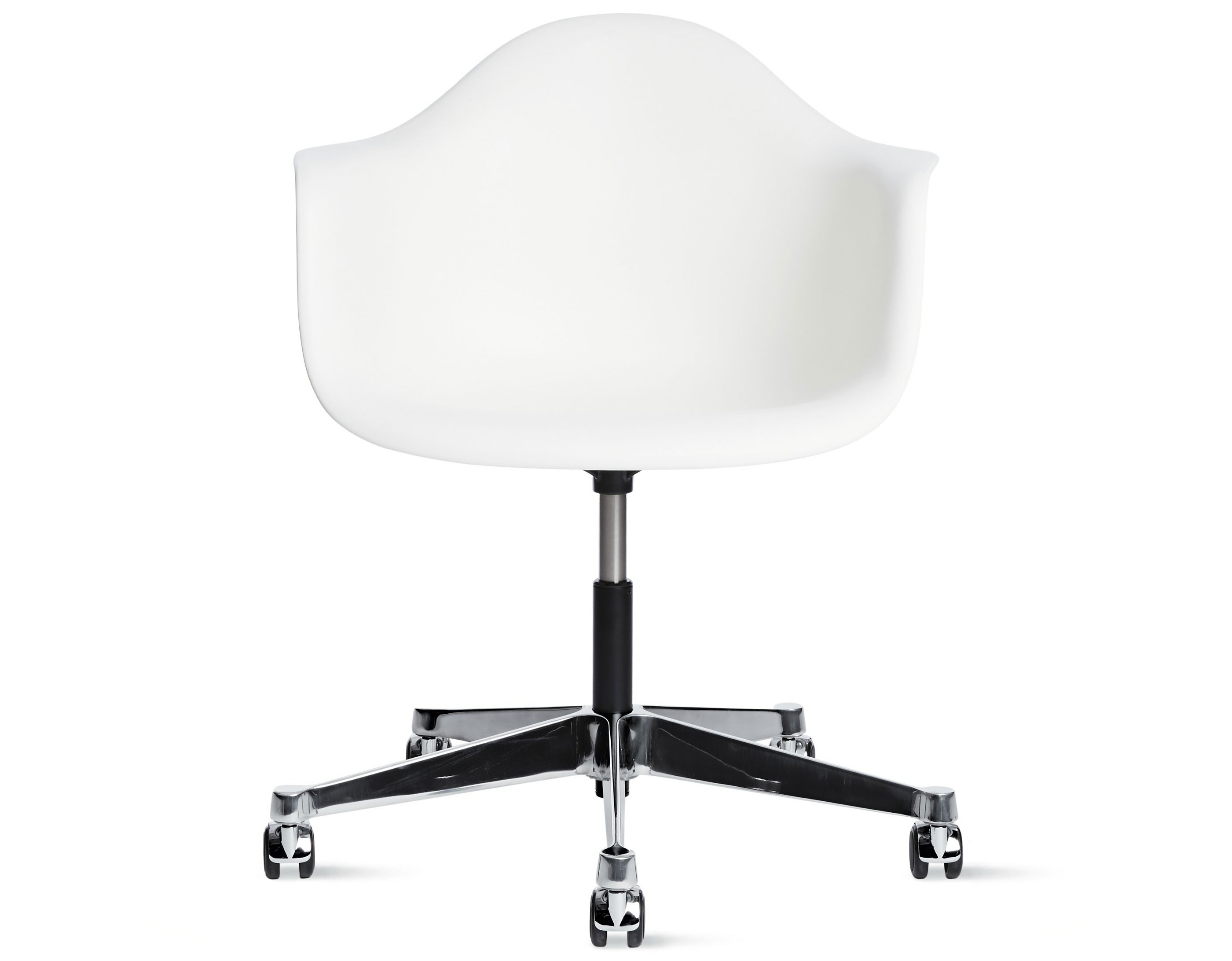 eames armchair with task base