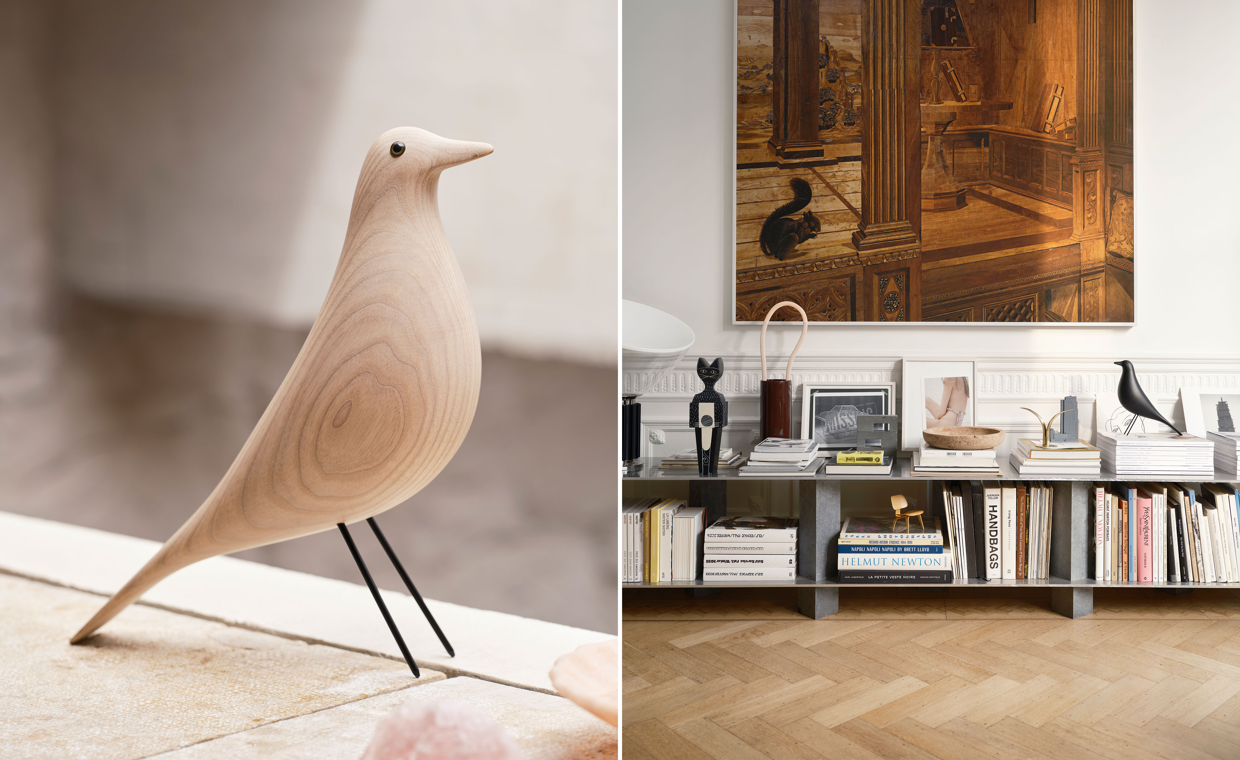 eames house bird