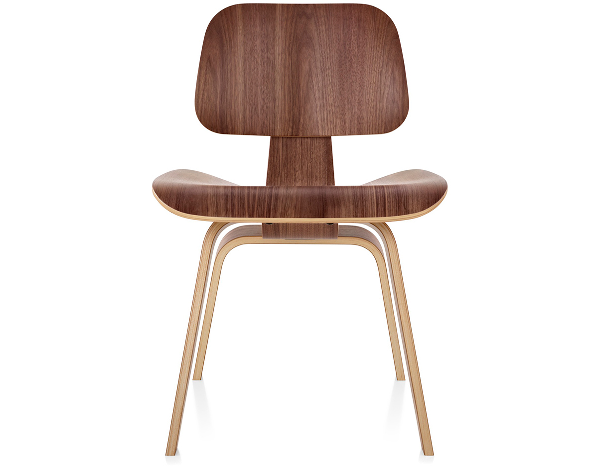 eames® molded plywood dining chair dcw