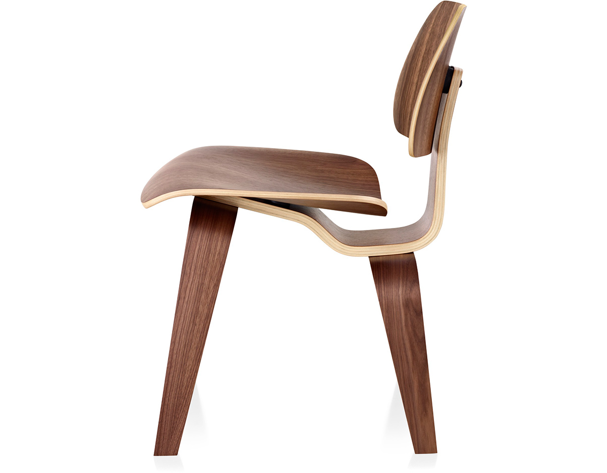 eames® molded plywood dining chair dcw